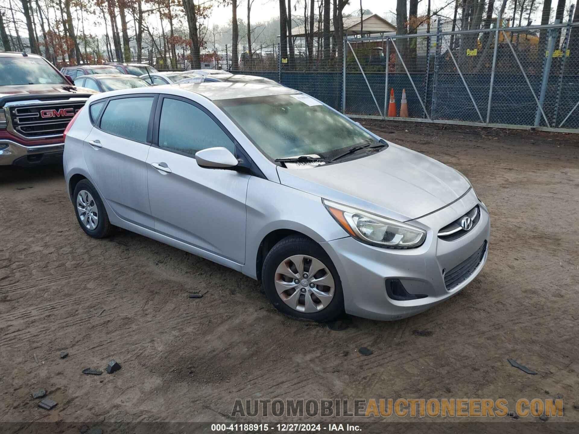 KMHCT5AE1HU336106 HYUNDAI ACCENT 2017