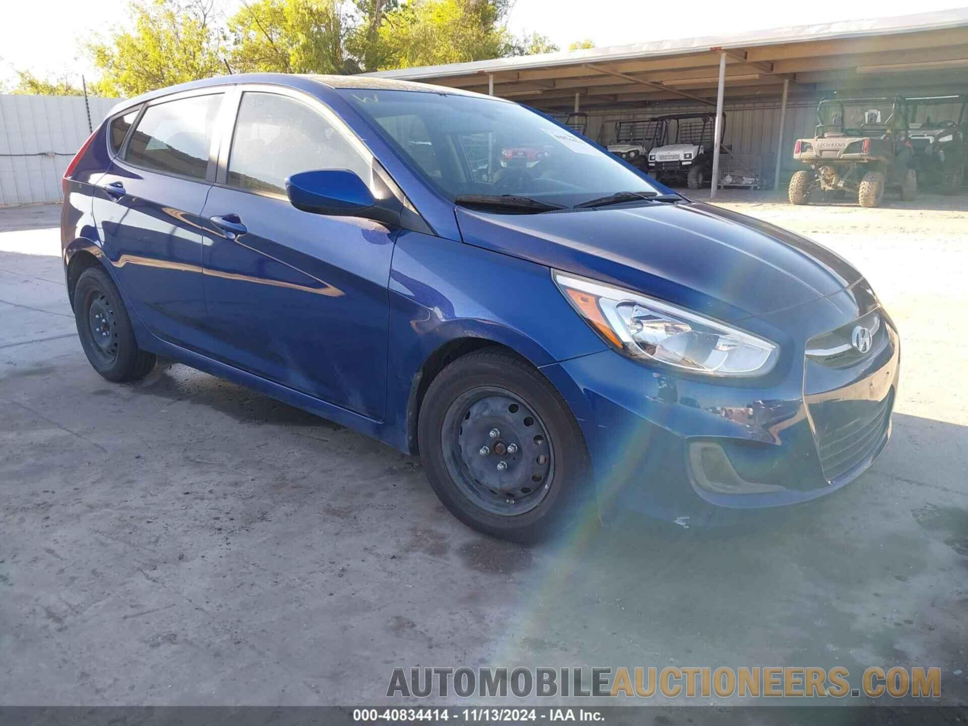 KMHCT5AE2HU301025 HYUNDAI ACCENT 2017