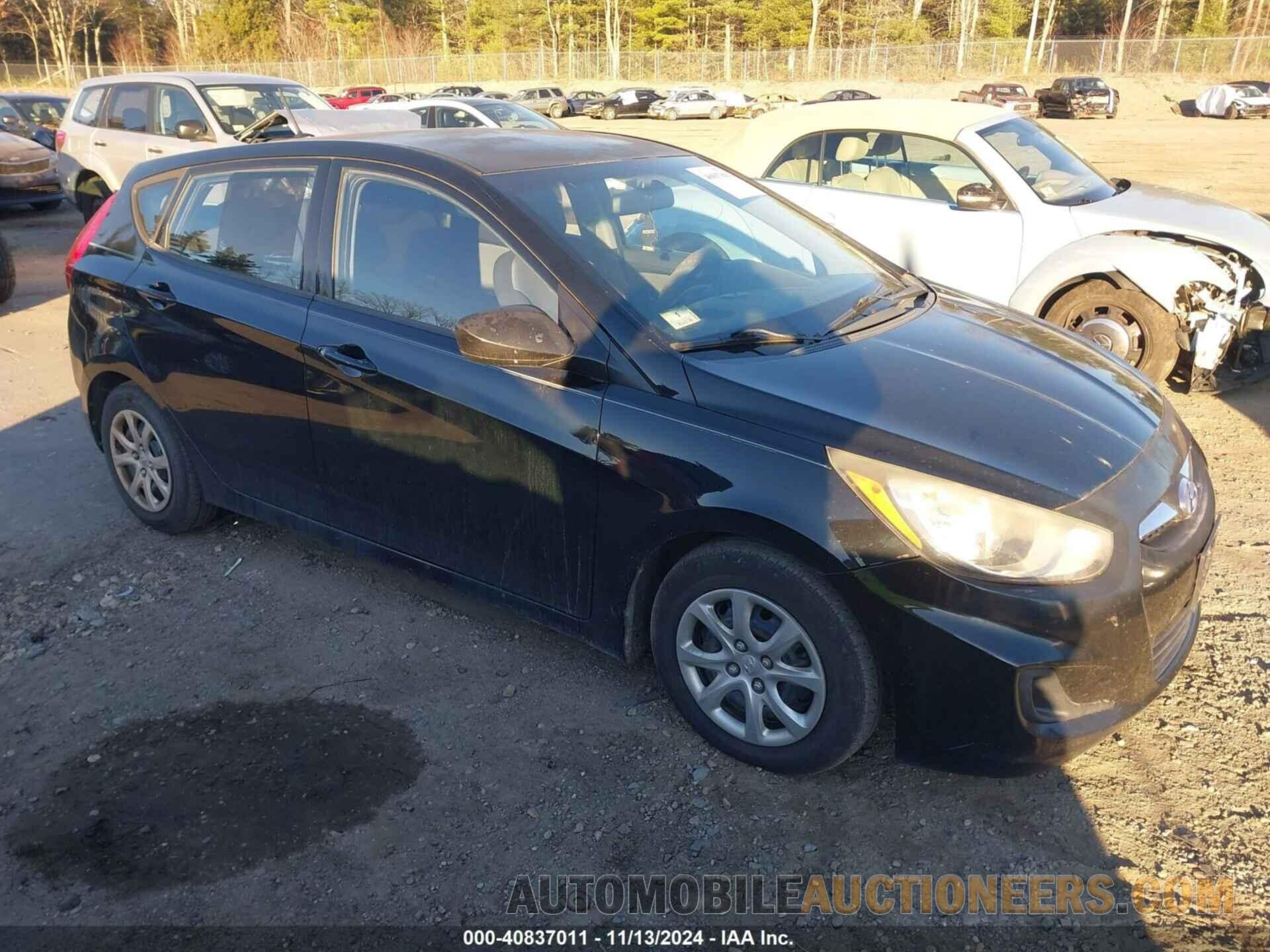 KMHCT5AE3CU029755 HYUNDAI ACCENT 2012