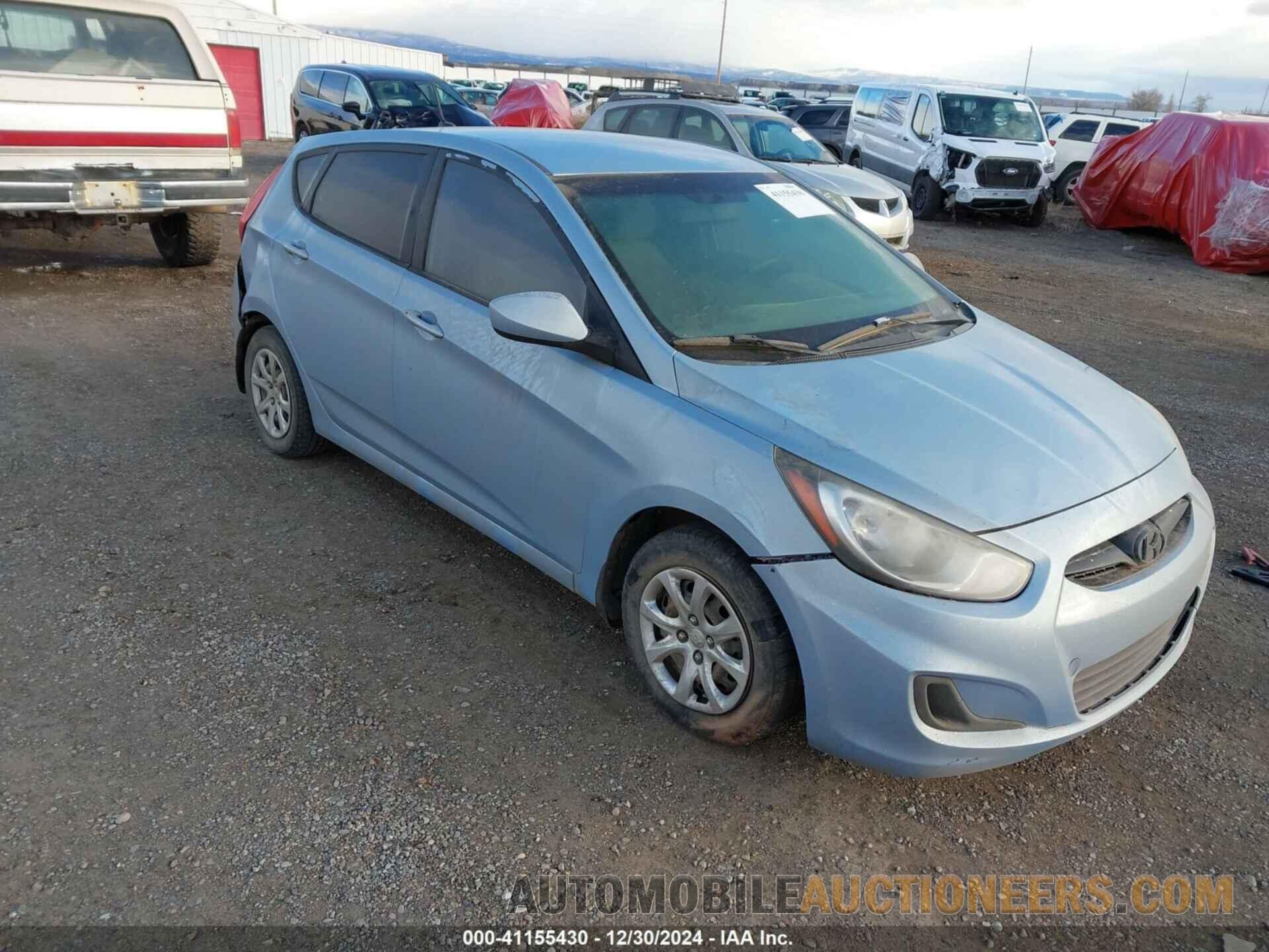 KMHCT5AE3DU105086 HYUNDAI ACCENT 2013