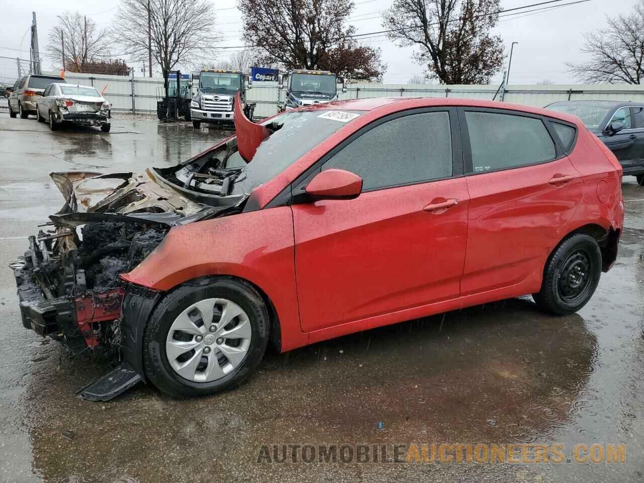 KMHCT5AE3GU289207 HYUNDAI ACCENT 2016