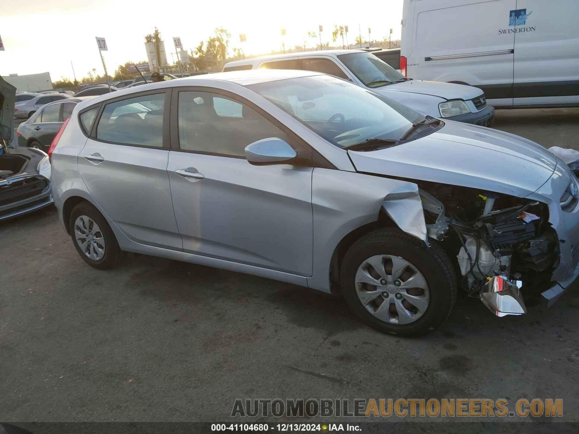 KMHCT5AE3HU331652 HYUNDAI ACCENT 2017