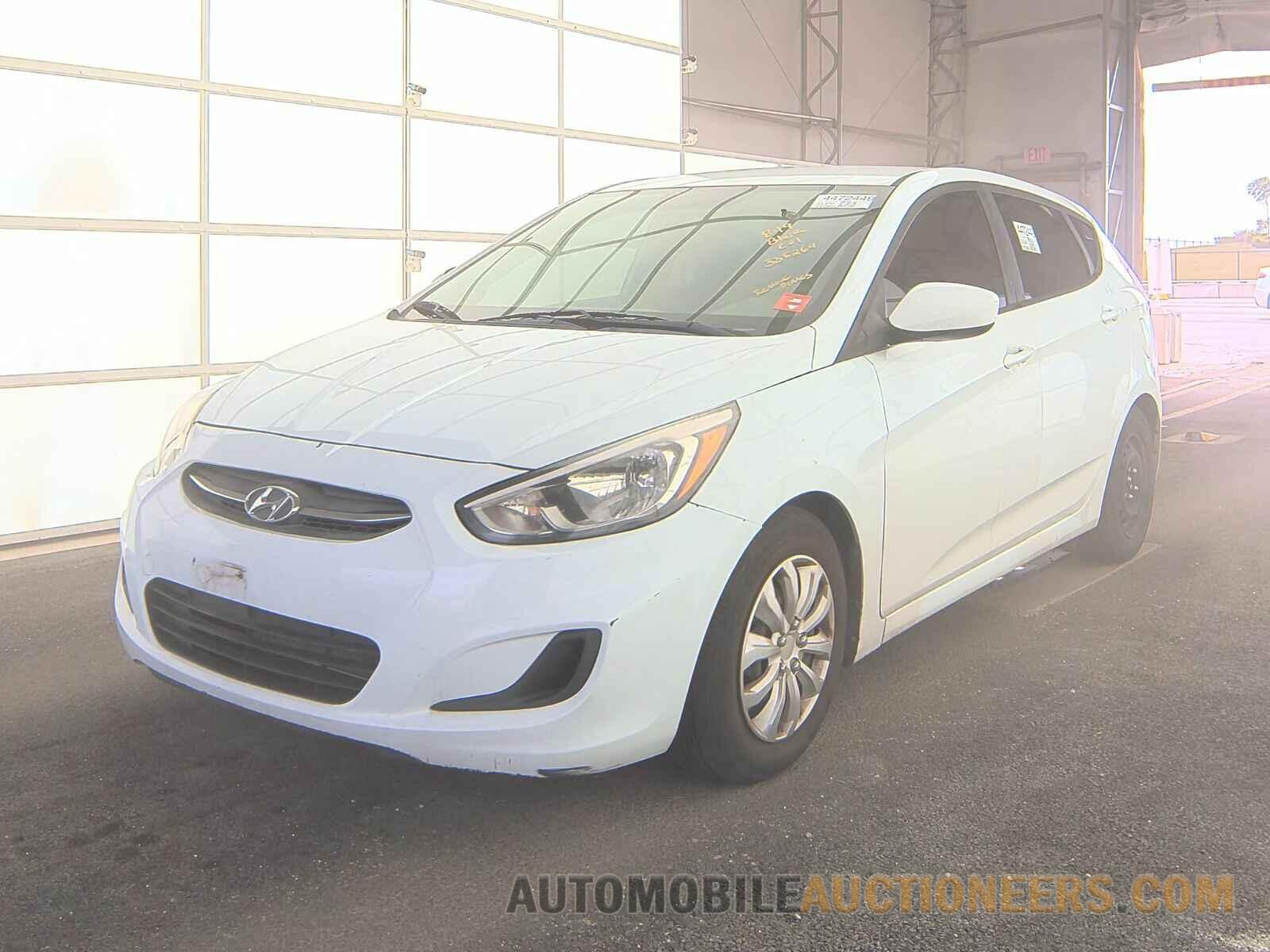 KMHCT5AE3HU335264 Hyundai Accent 2017