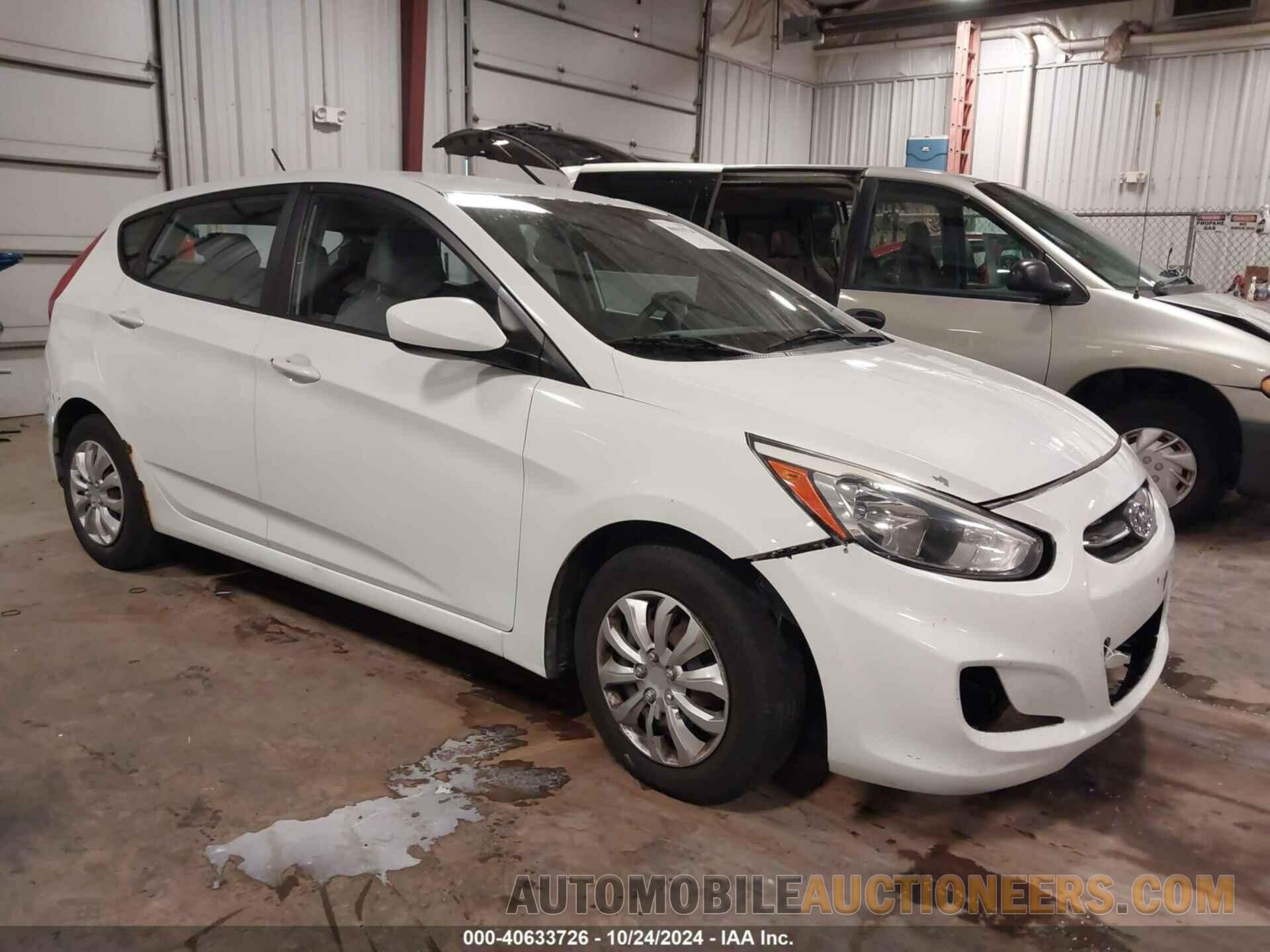 KMHCT5AE4FU225014 HYUNDAI ACCENT 2015