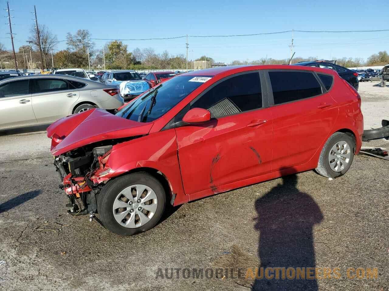 KMHCT5AE4HU334236 HYUNDAI ACCENT 2017