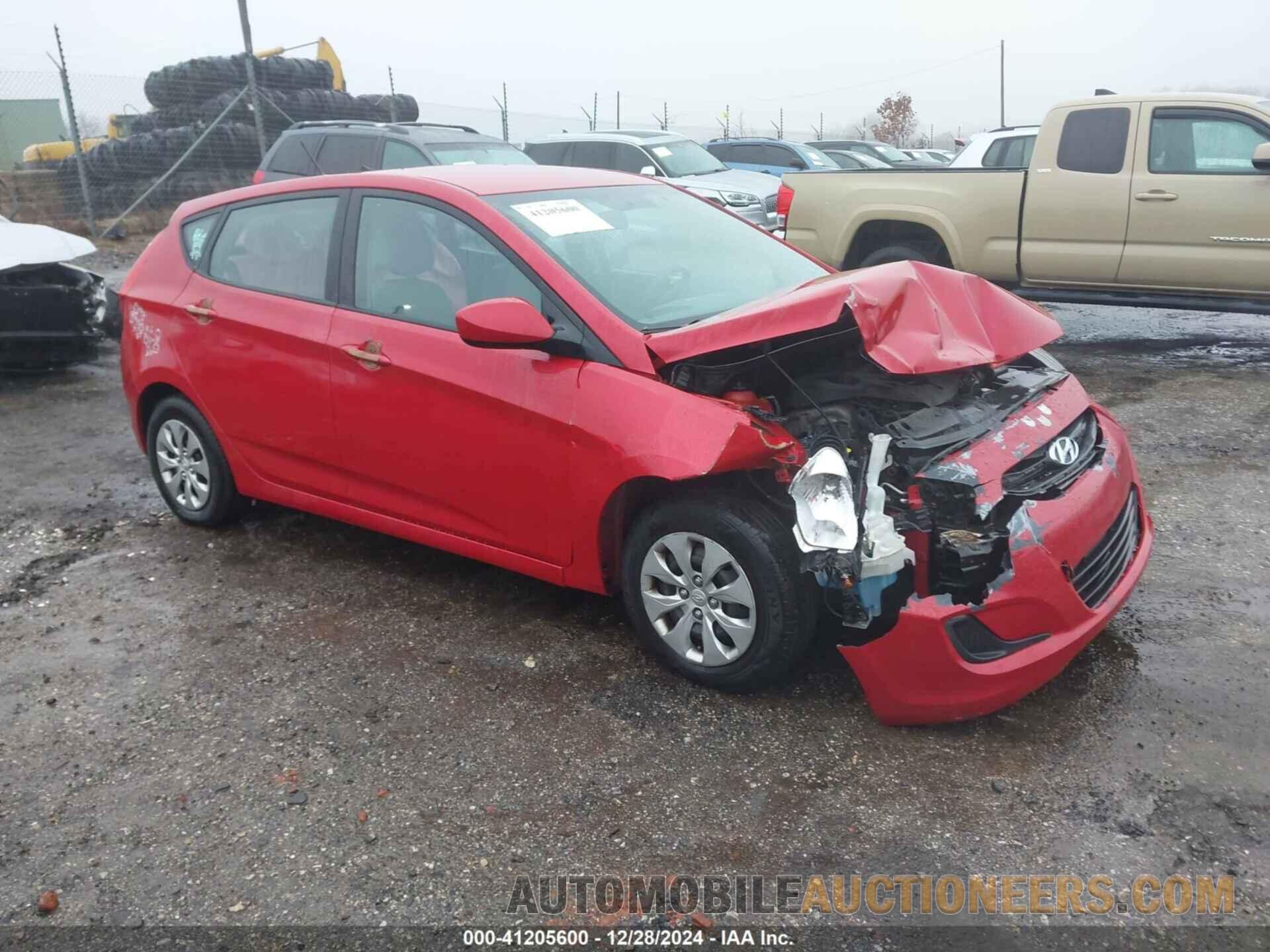 KMHCT5AE4HU339081 HYUNDAI ACCENT 2017