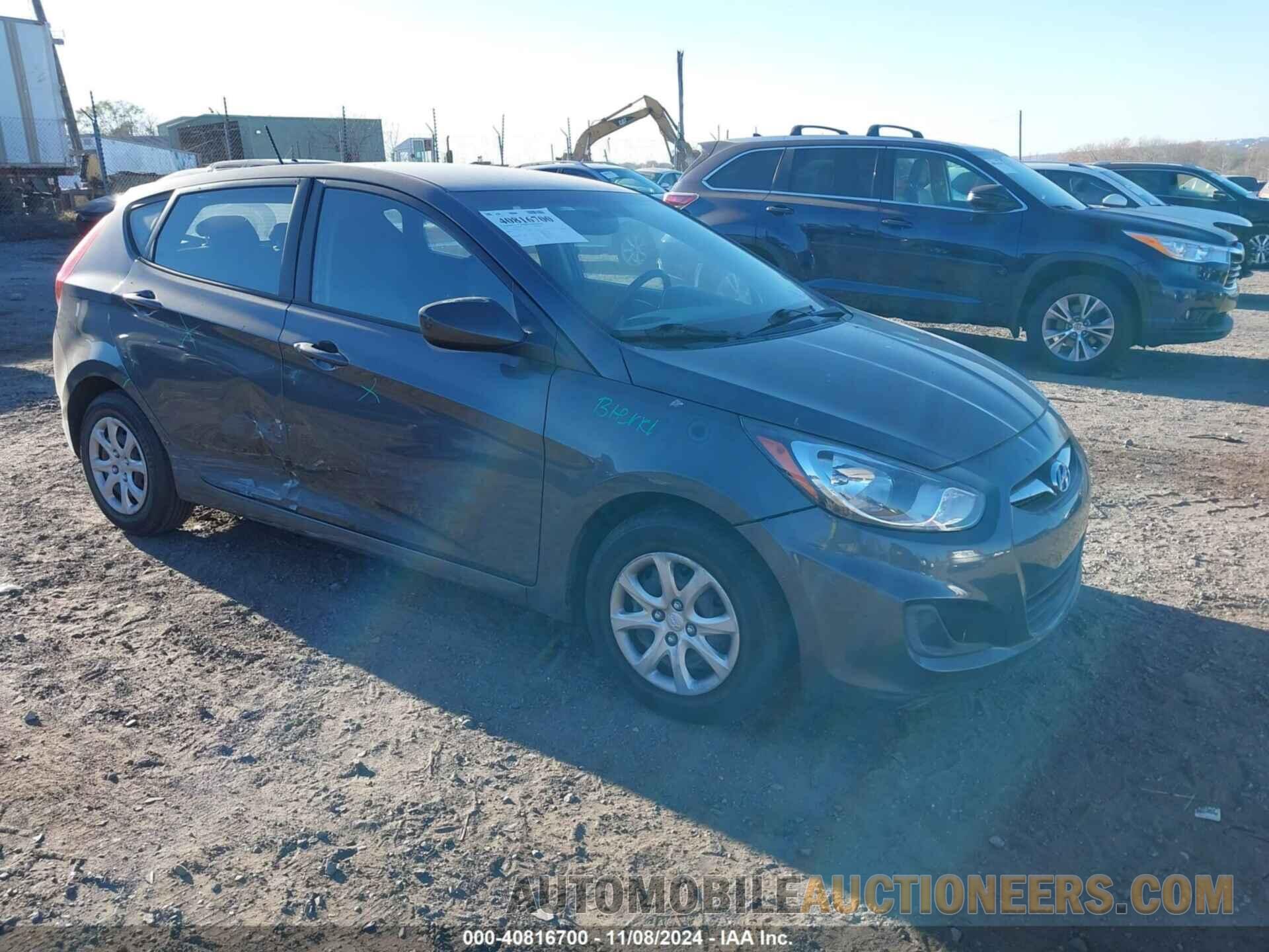 KMHCT5AE5CU013265 HYUNDAI ACCENT 2012