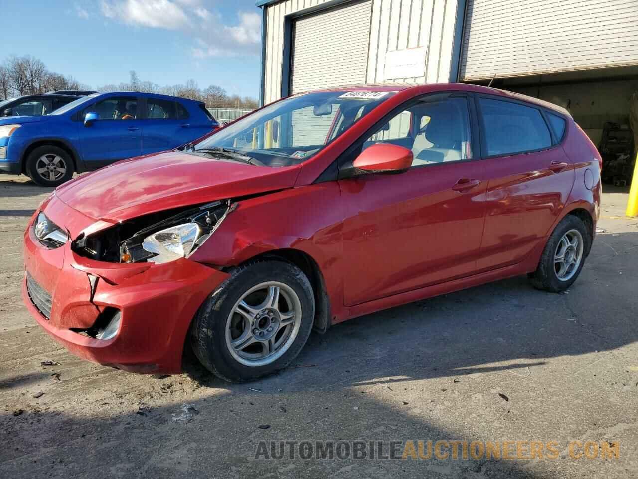 KMHCT5AE5CU041616 HYUNDAI ACCENT 2012