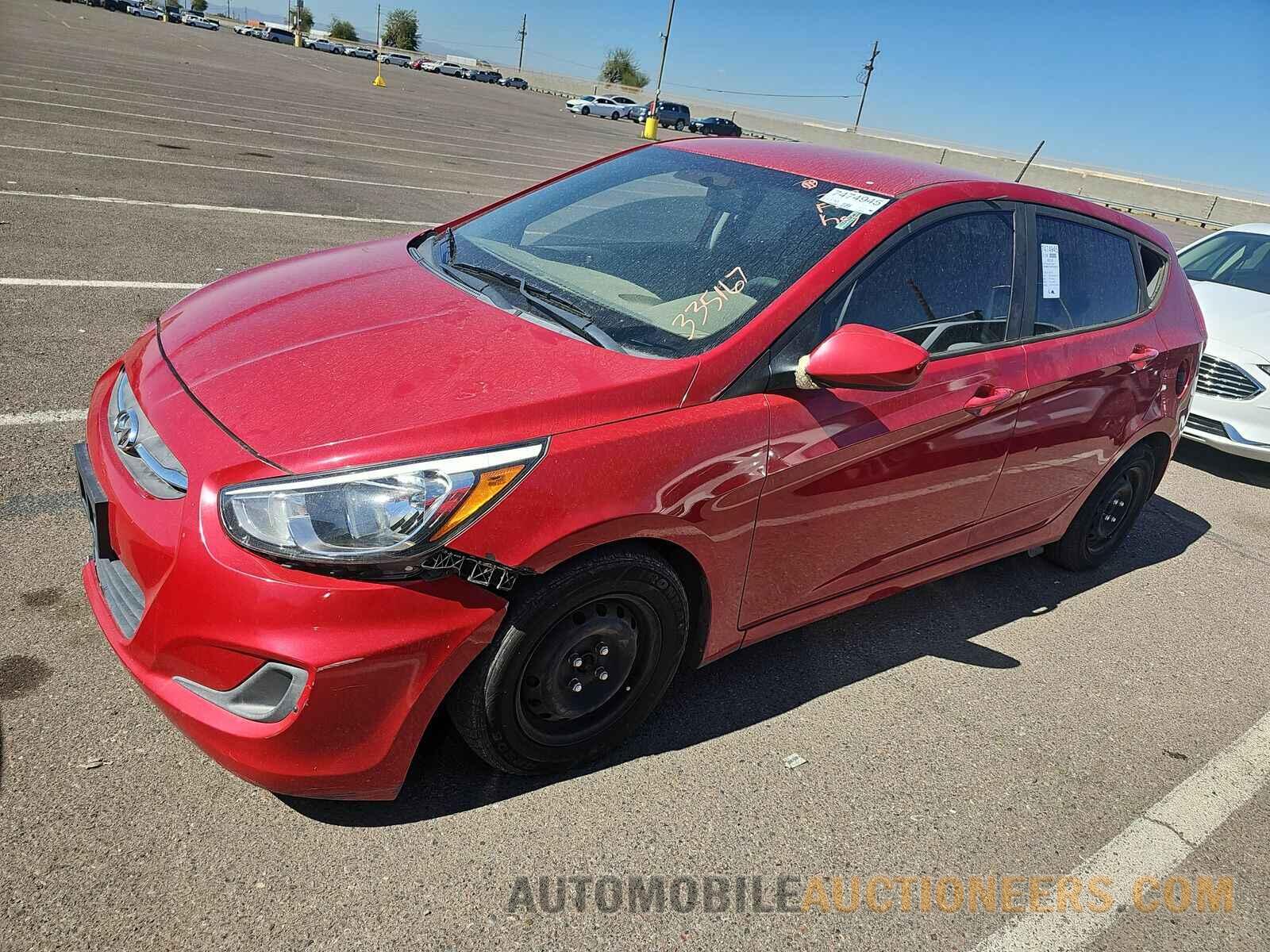 KMHCT5AE5HU335167 Hyundai Accent 2017