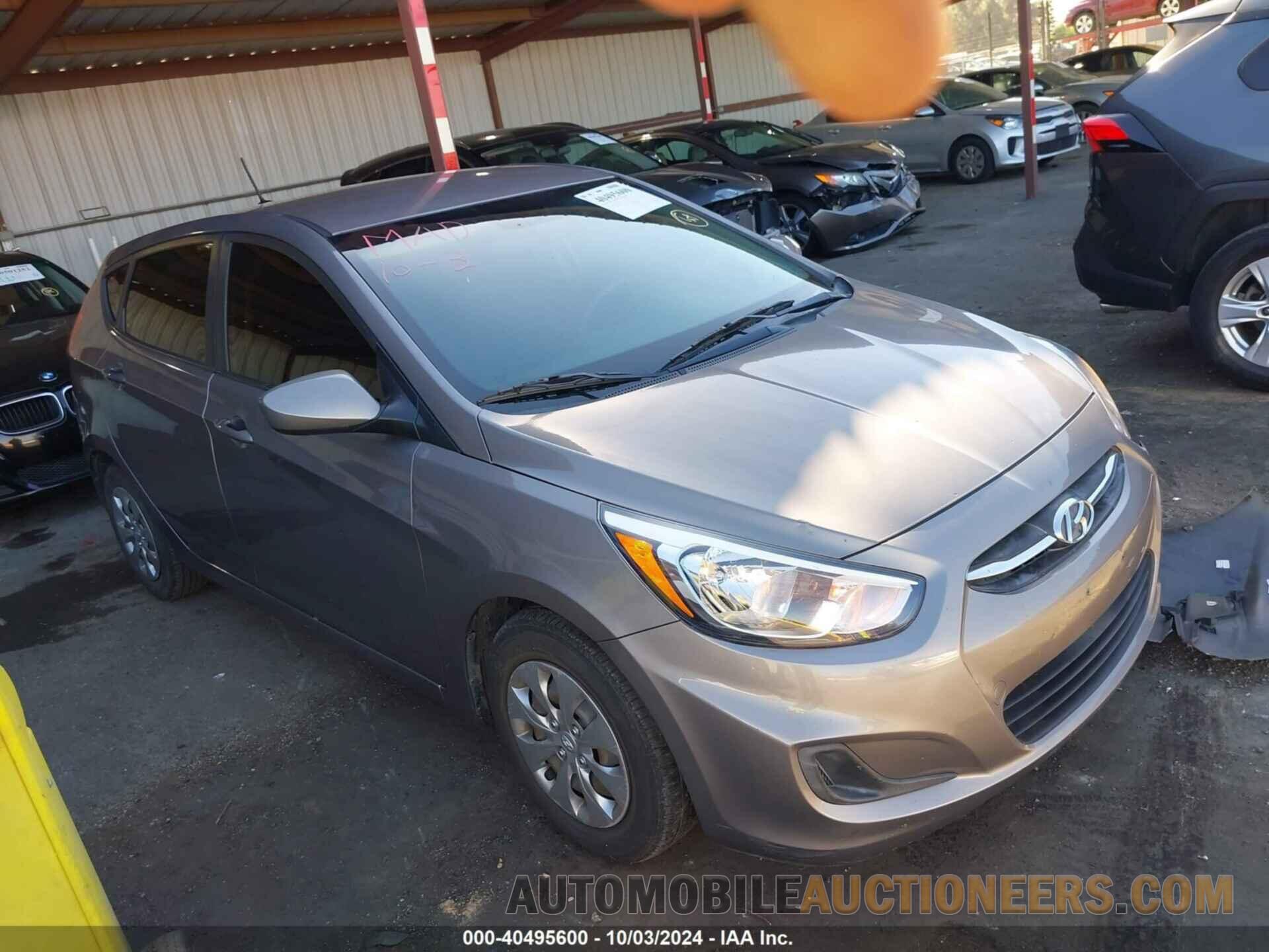 KMHCT5AE5HU359775 HYUNDAI ACCENT 2017