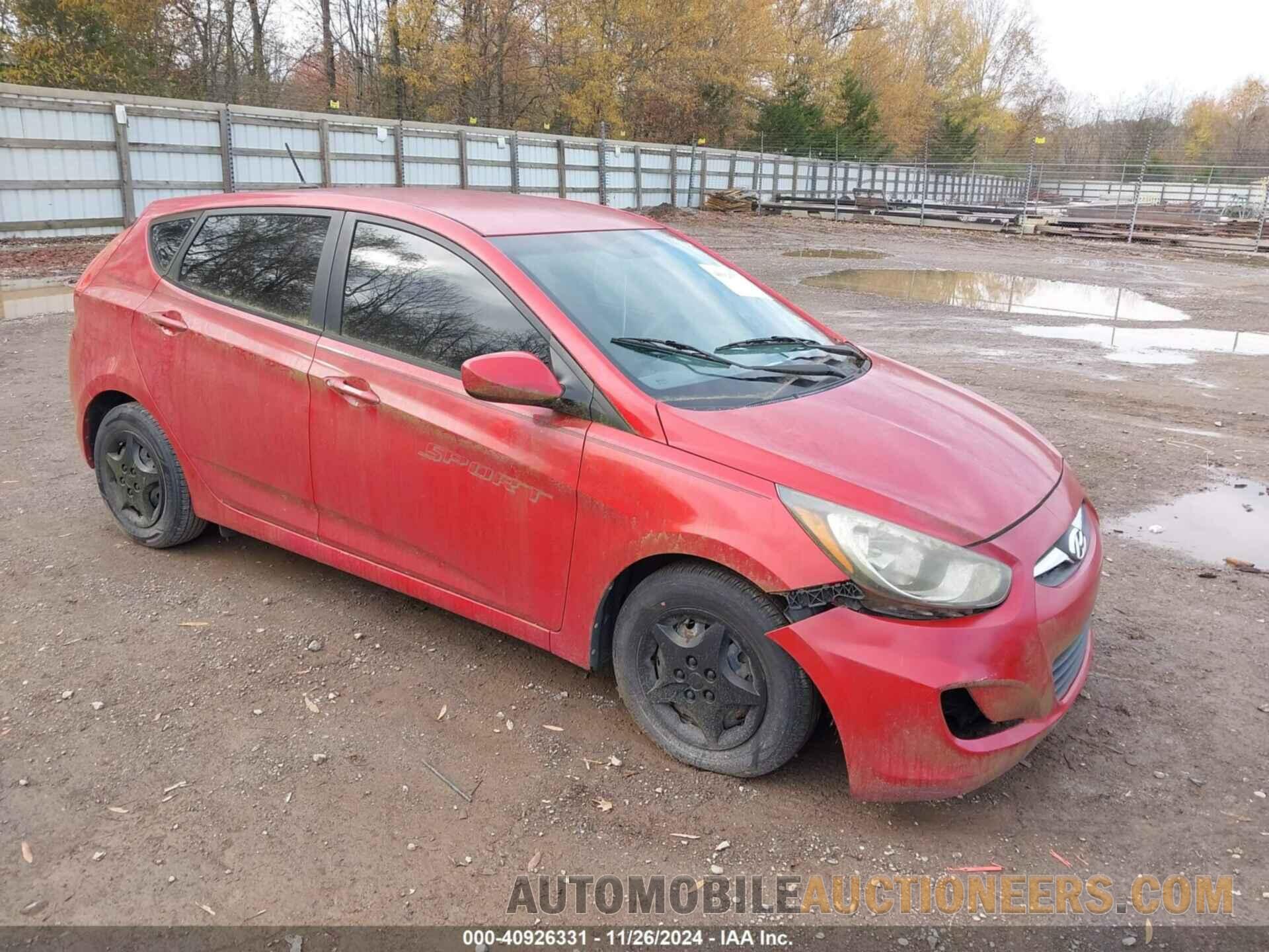 KMHCT5AE6EU141551 HYUNDAI ACCENT 2014