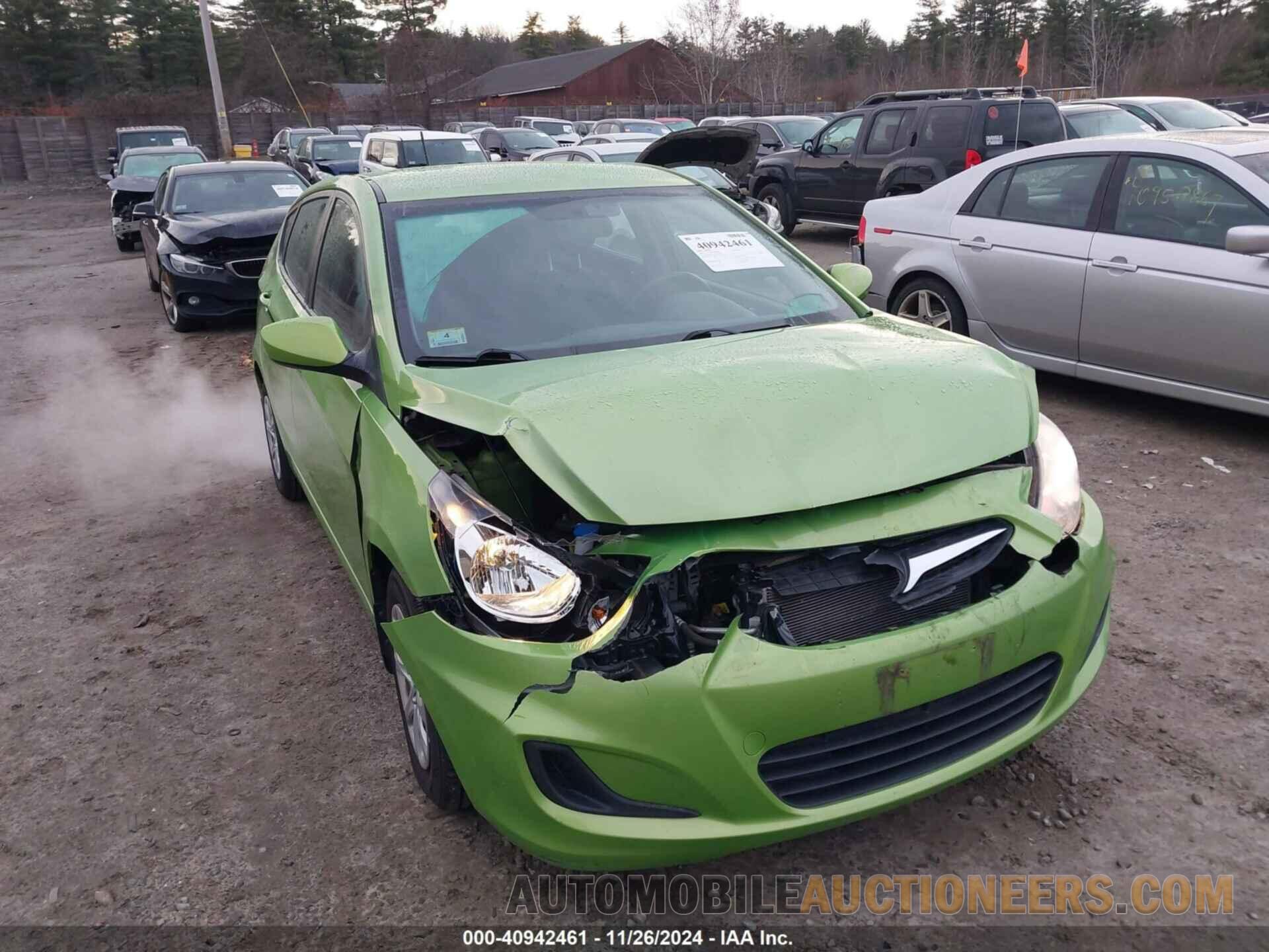 KMHCT5AE6EU189406 HYUNDAI ACCENT 2014