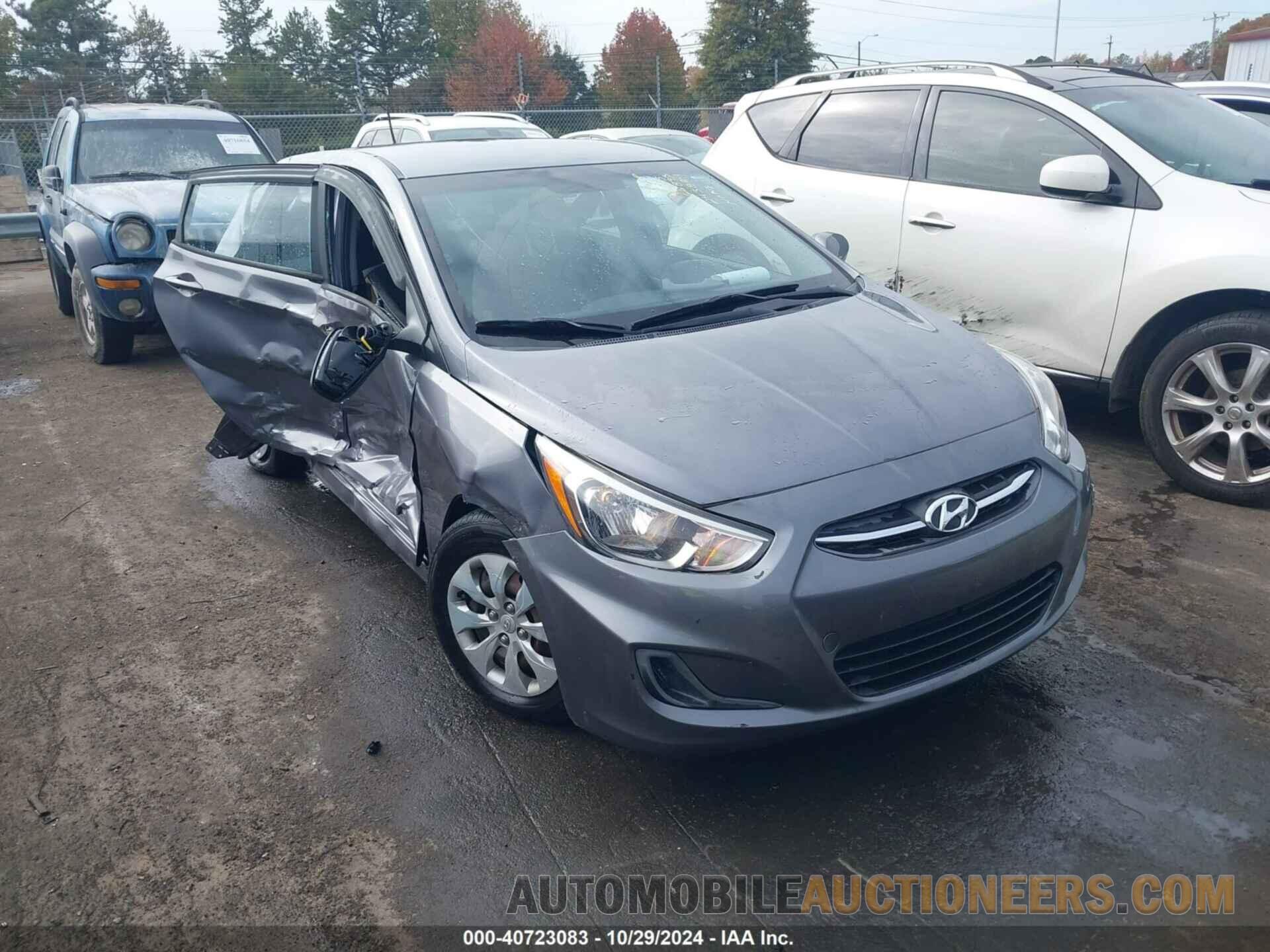 KMHCT5AE6GU243824 HYUNDAI ACCENT 2016