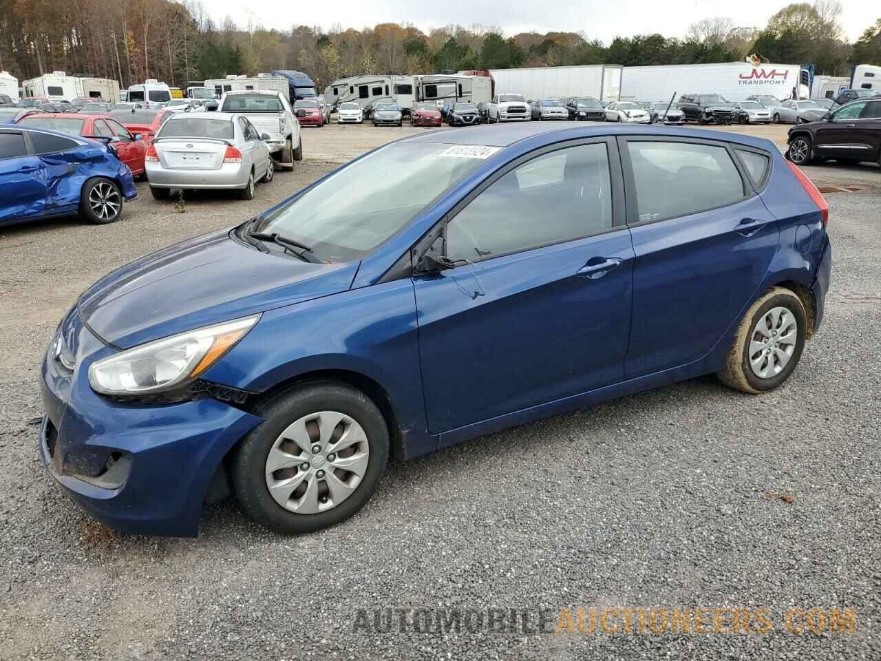 KMHCT5AE6GU264124 HYUNDAI ACCENT 2016