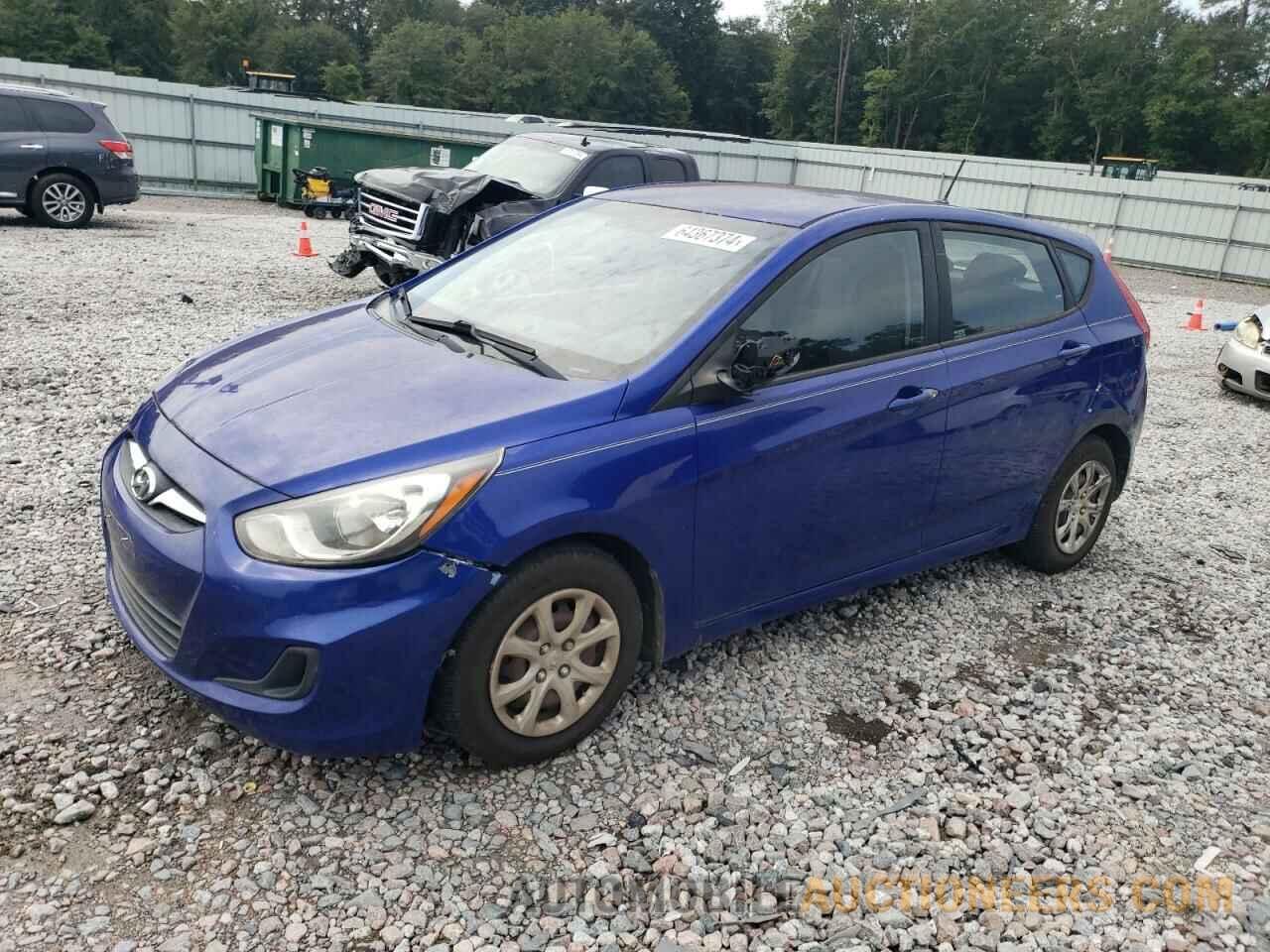 KMHCT5AE7DU114521 HYUNDAI ACCENT 2013