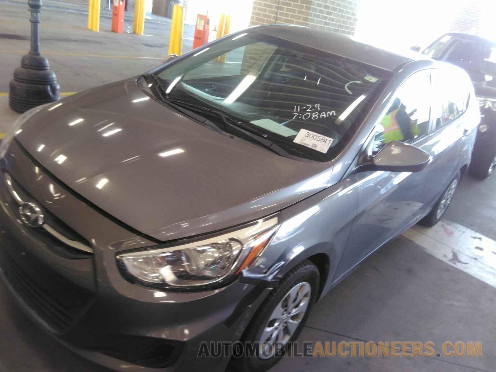 KMHCT5AE7FU217862 Hyundai Accent 2015