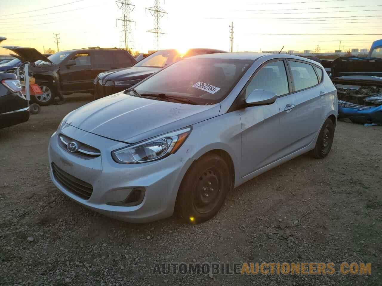 KMHCT5AE7HU317916 HYUNDAI ACCENT 2017