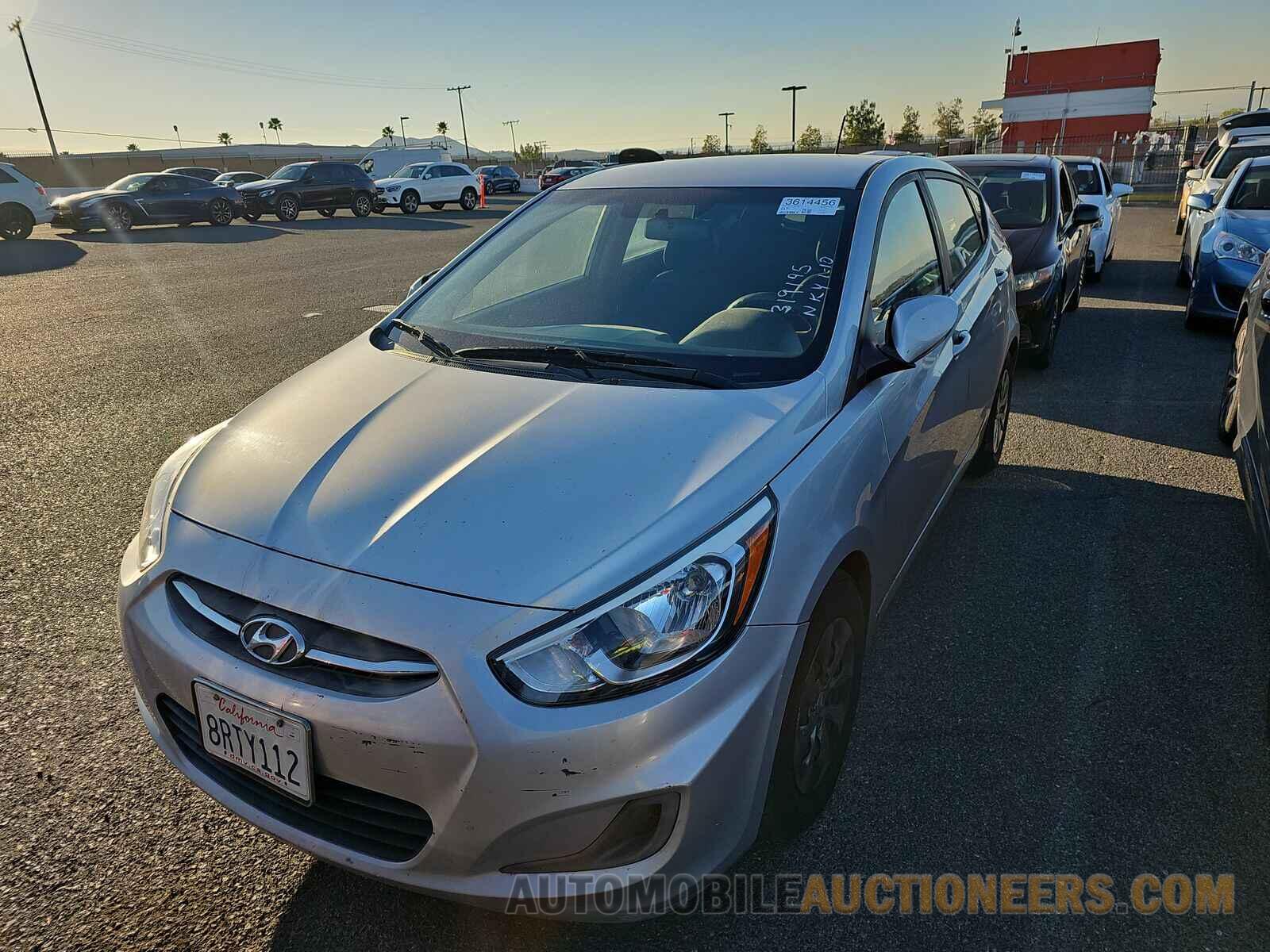 KMHCT5AE7HU319195 Hyundai Accent 2017