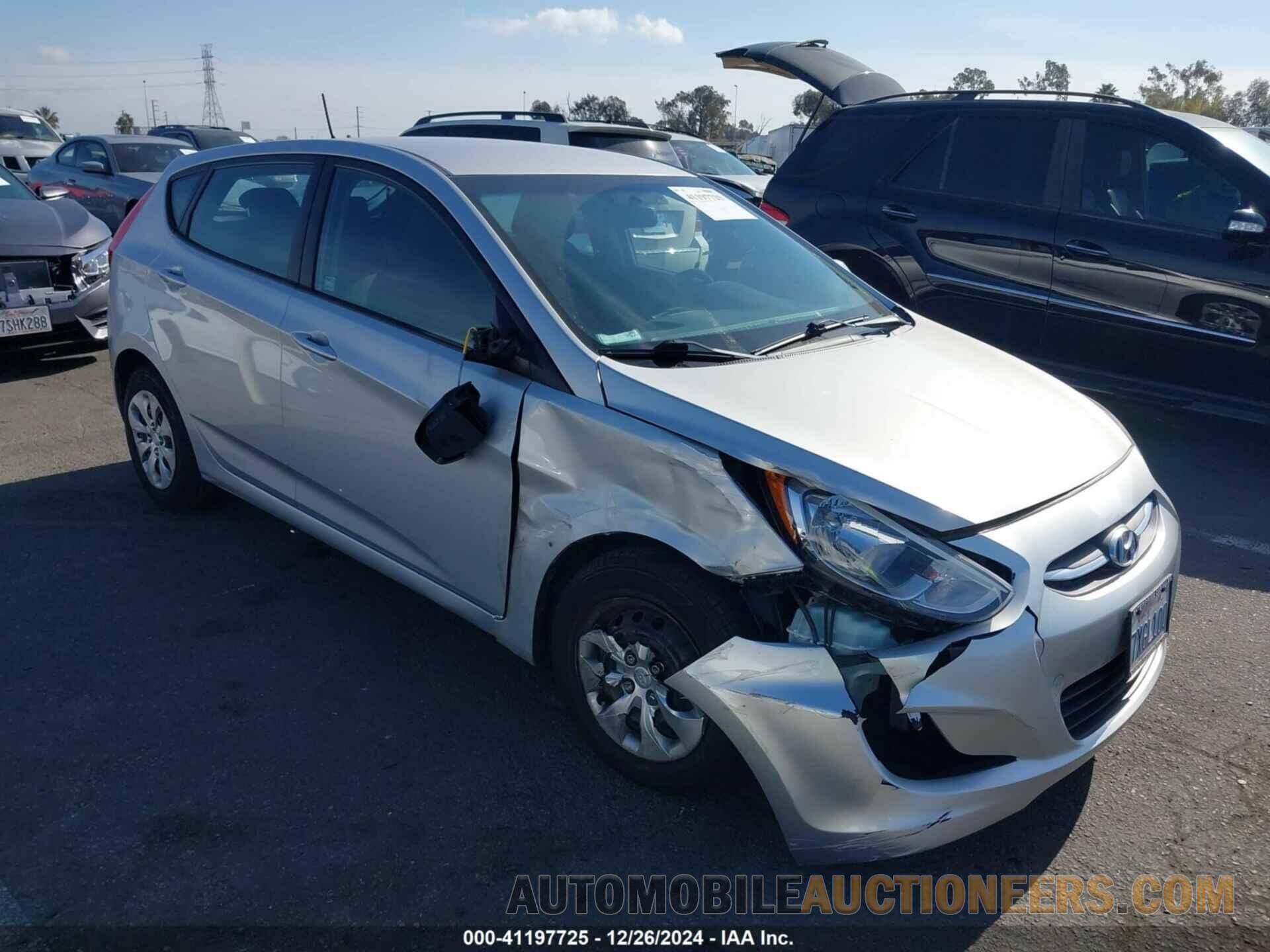 KMHCT5AE7HU325899 HYUNDAI ACCENT 2017