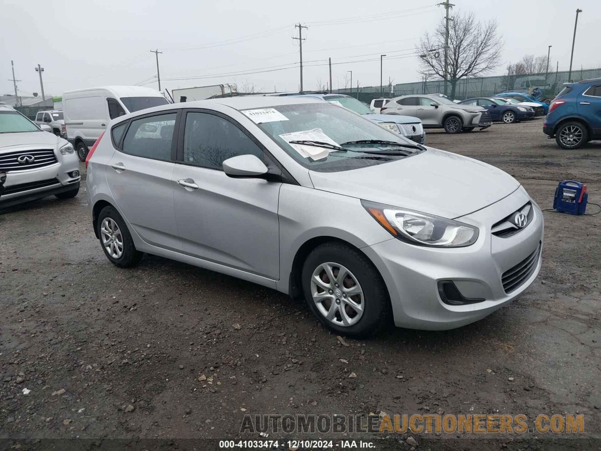 KMHCT5AE8DU129027 HYUNDAI ACCENT 2013