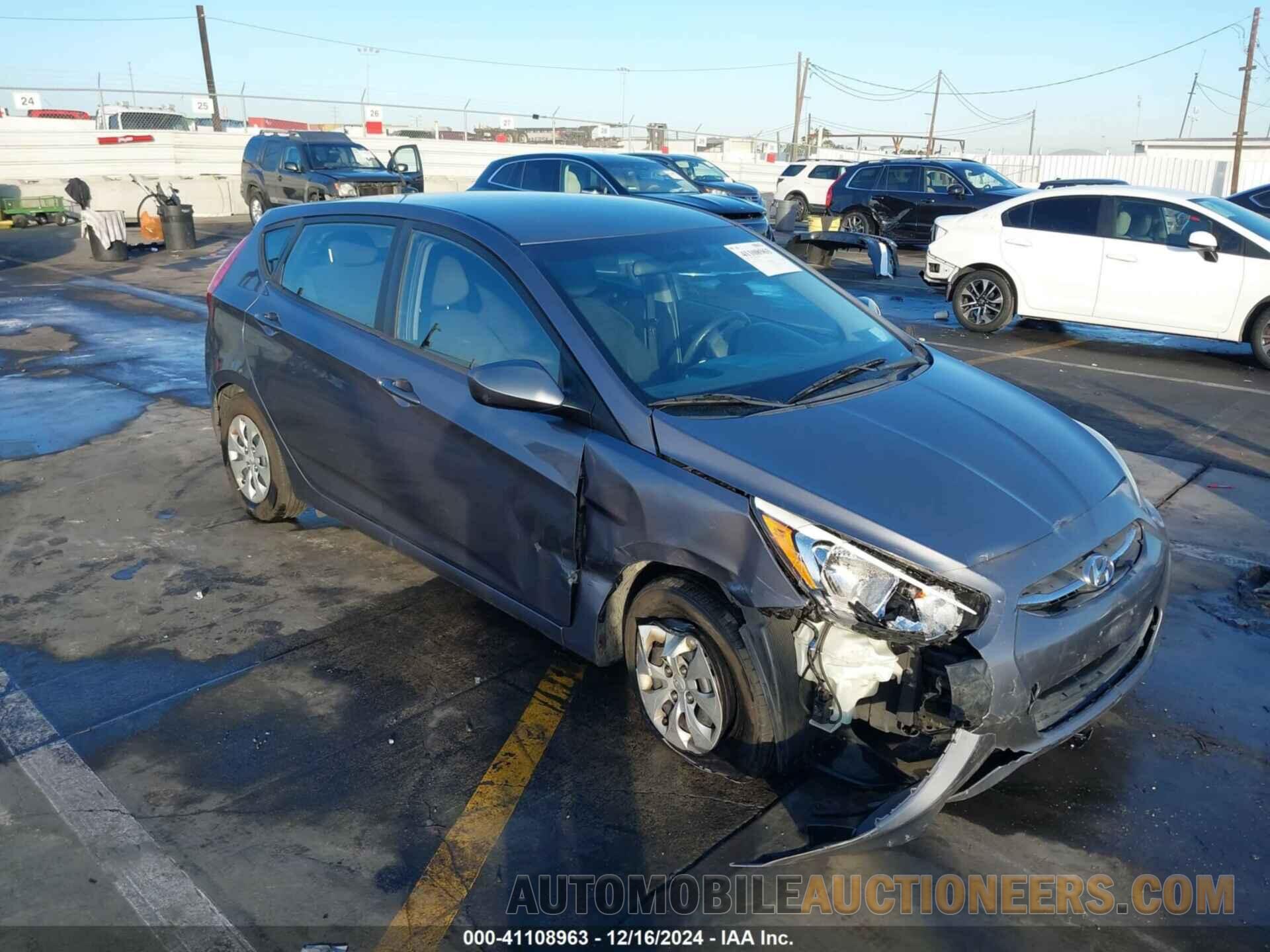 KMHCT5AE8FU201038 HYUNDAI ACCENT 2015