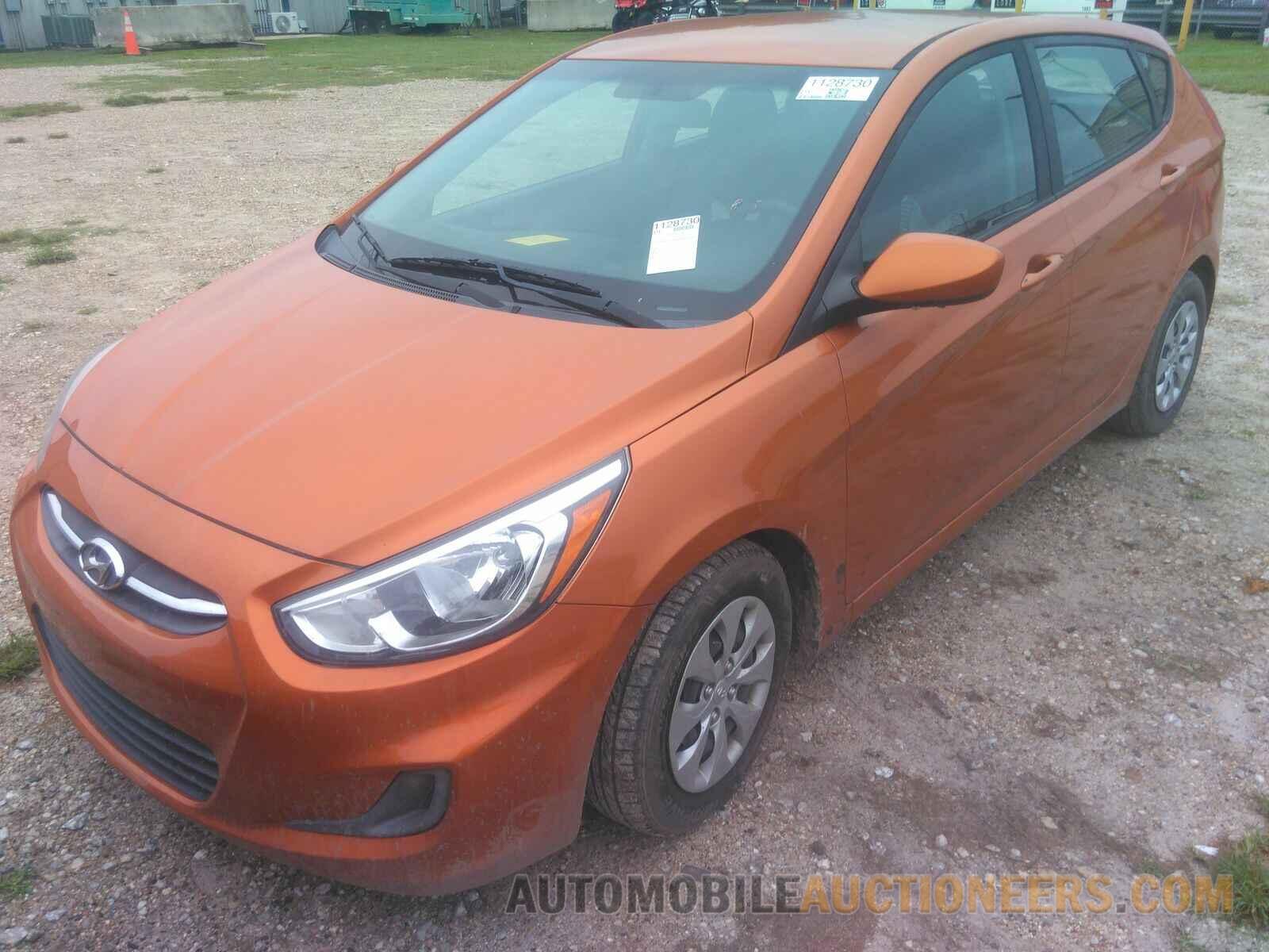 KMHCT5AE8HU319805 Hyundai Accent 2017