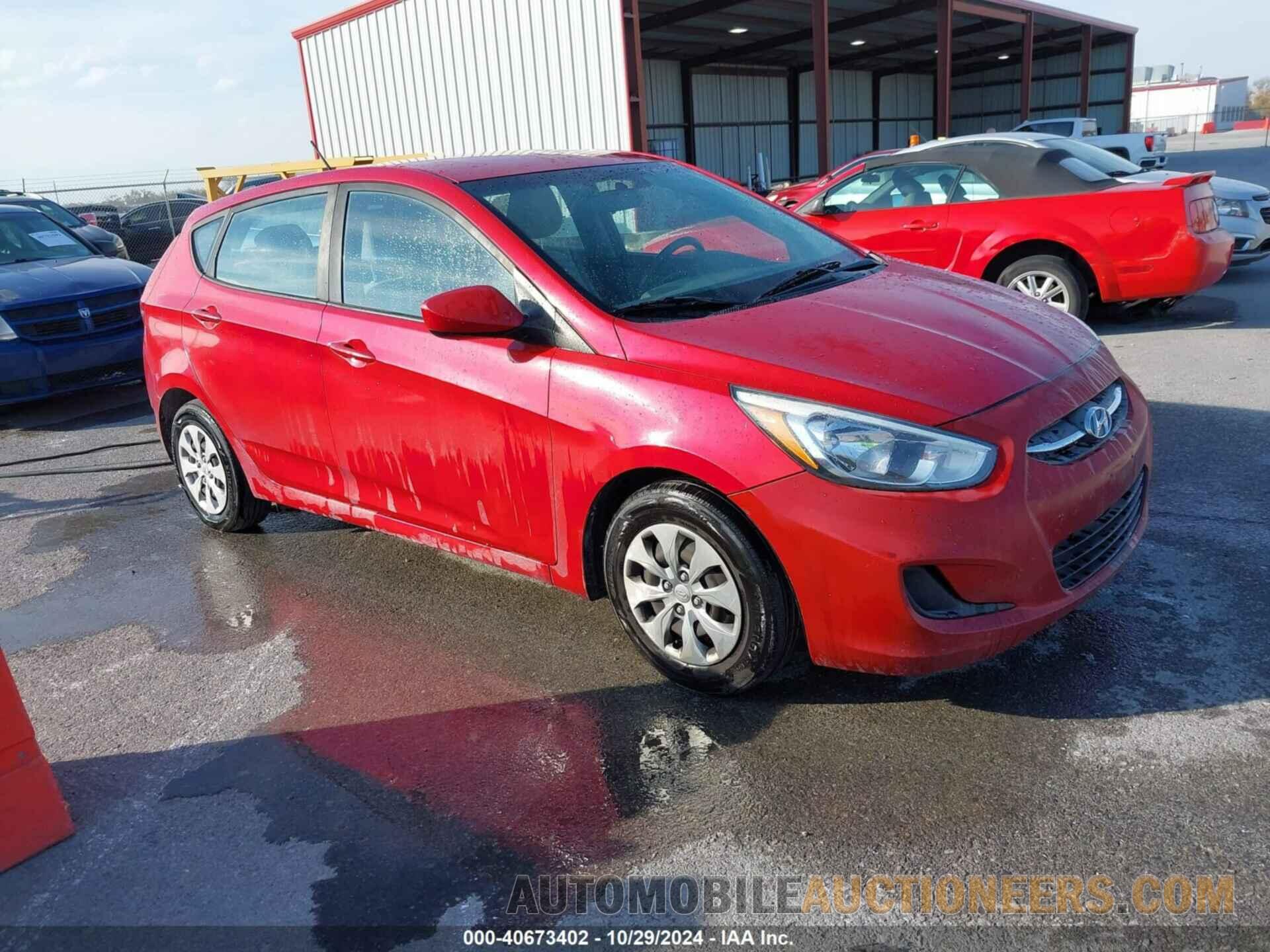 KMHCT5AE8HU335423 HYUNDAI ACCENT 2017