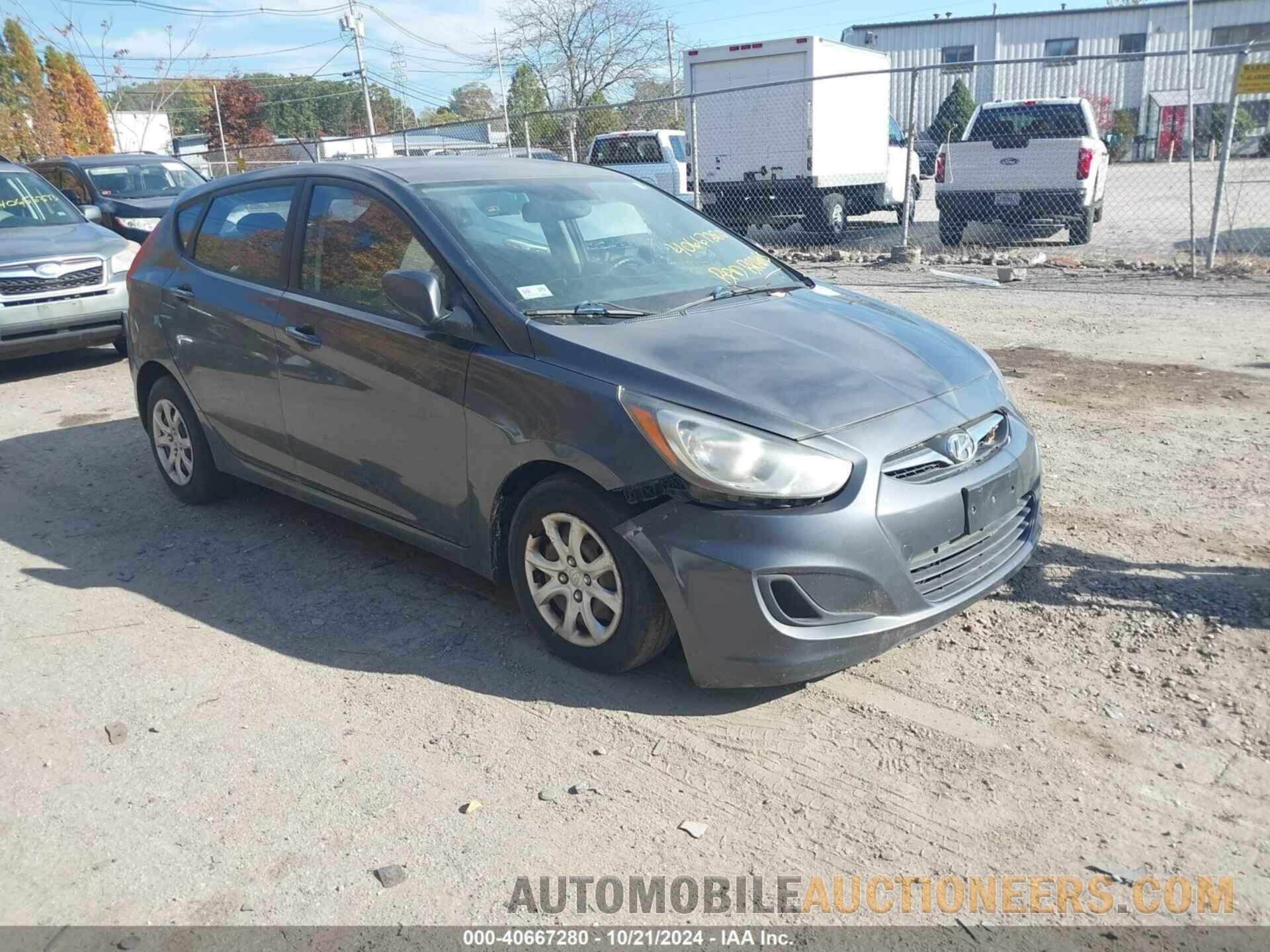 KMHCT5AE9CU015424 HYUNDAI ACCENT 2012