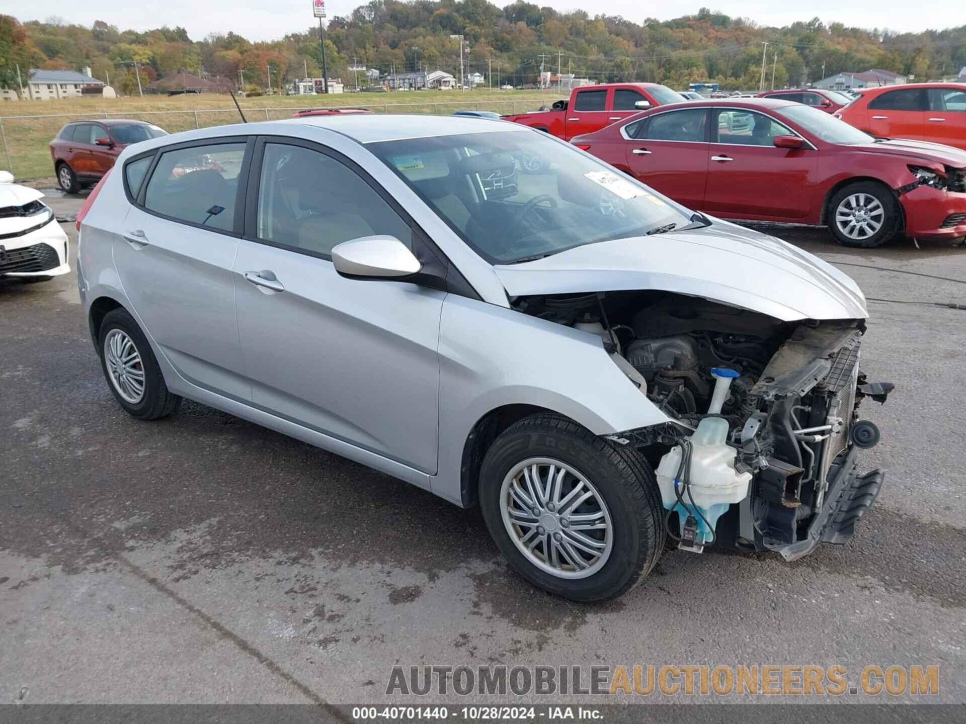 KMHCT5AE9CU022504 HYUNDAI ACCENT 2012