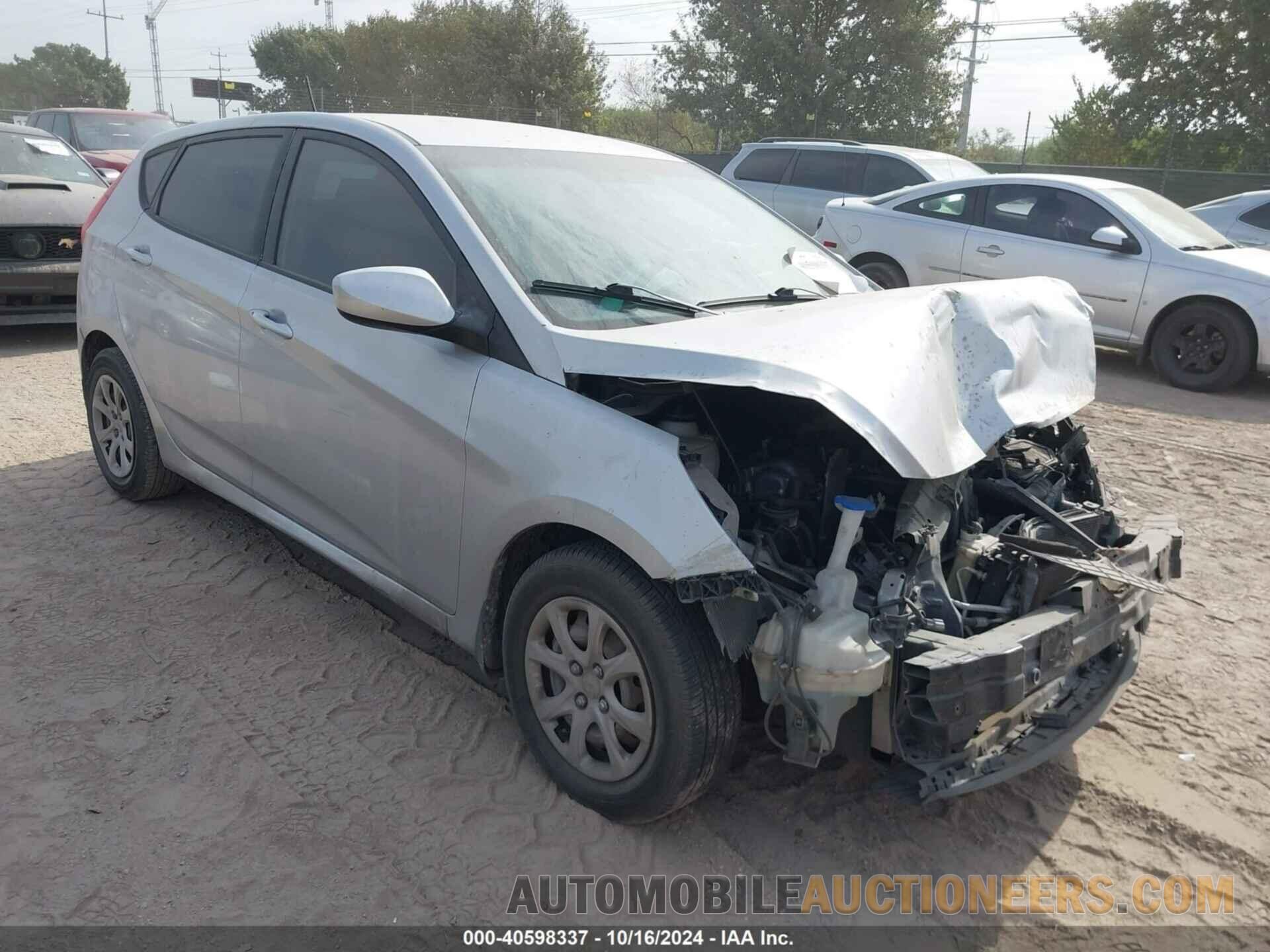 KMHCT5AE9EU164709 HYUNDAI ACCENT 2014