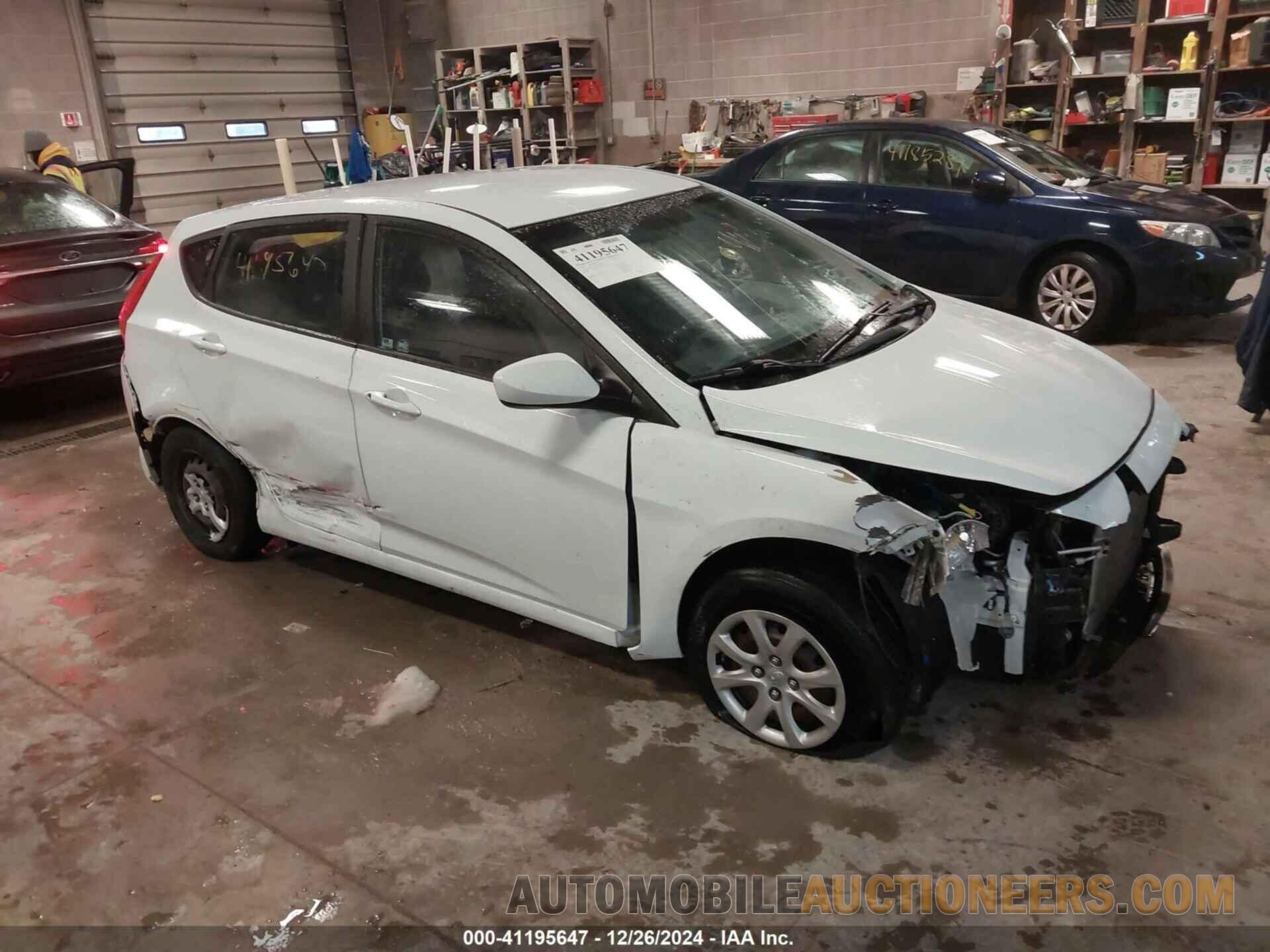 KMHCT5AE9EU195619 HYUNDAI ACCENT 2014