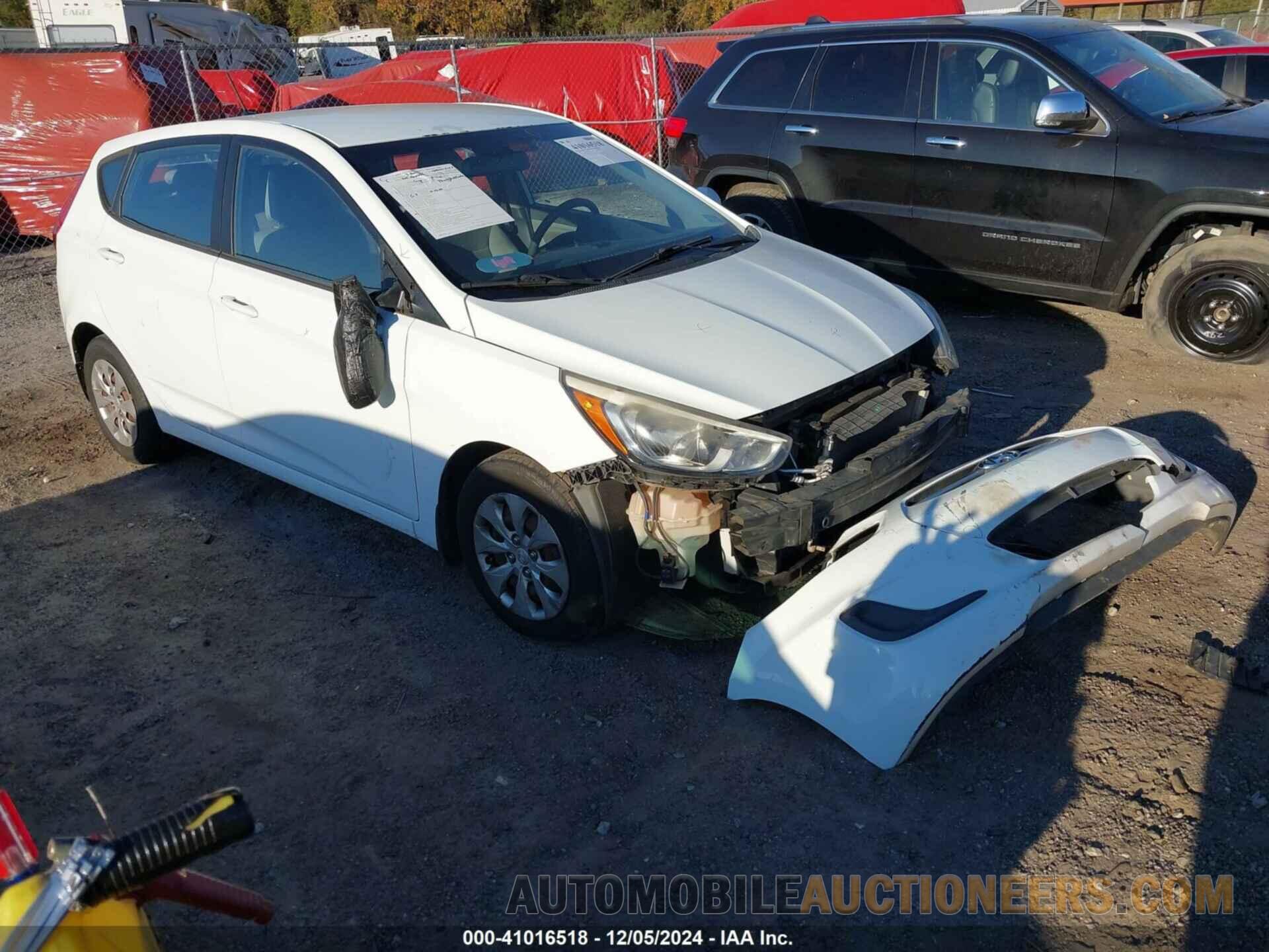 KMHCT5AE9FU233206 HYUNDAI ACCENT 2015