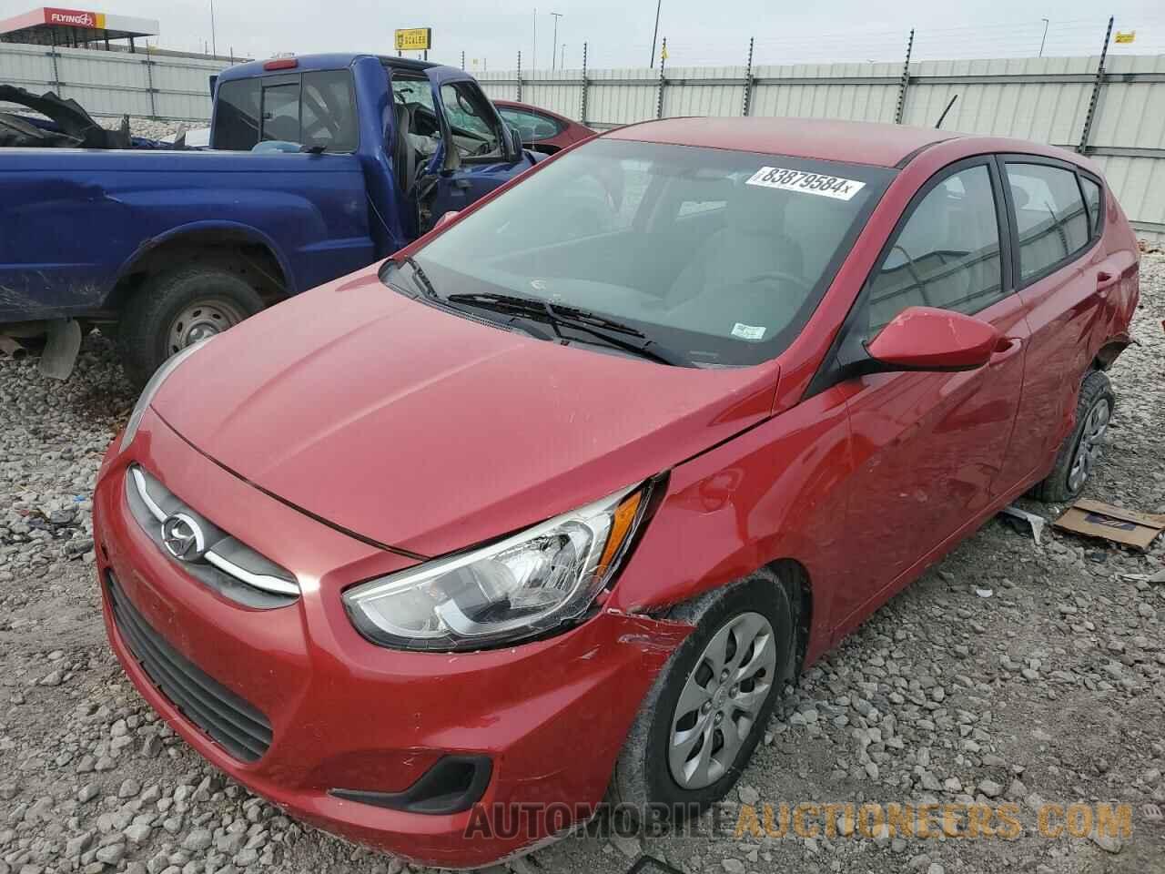 KMHCT5AE9GU268183 HYUNDAI ACCENT 2016