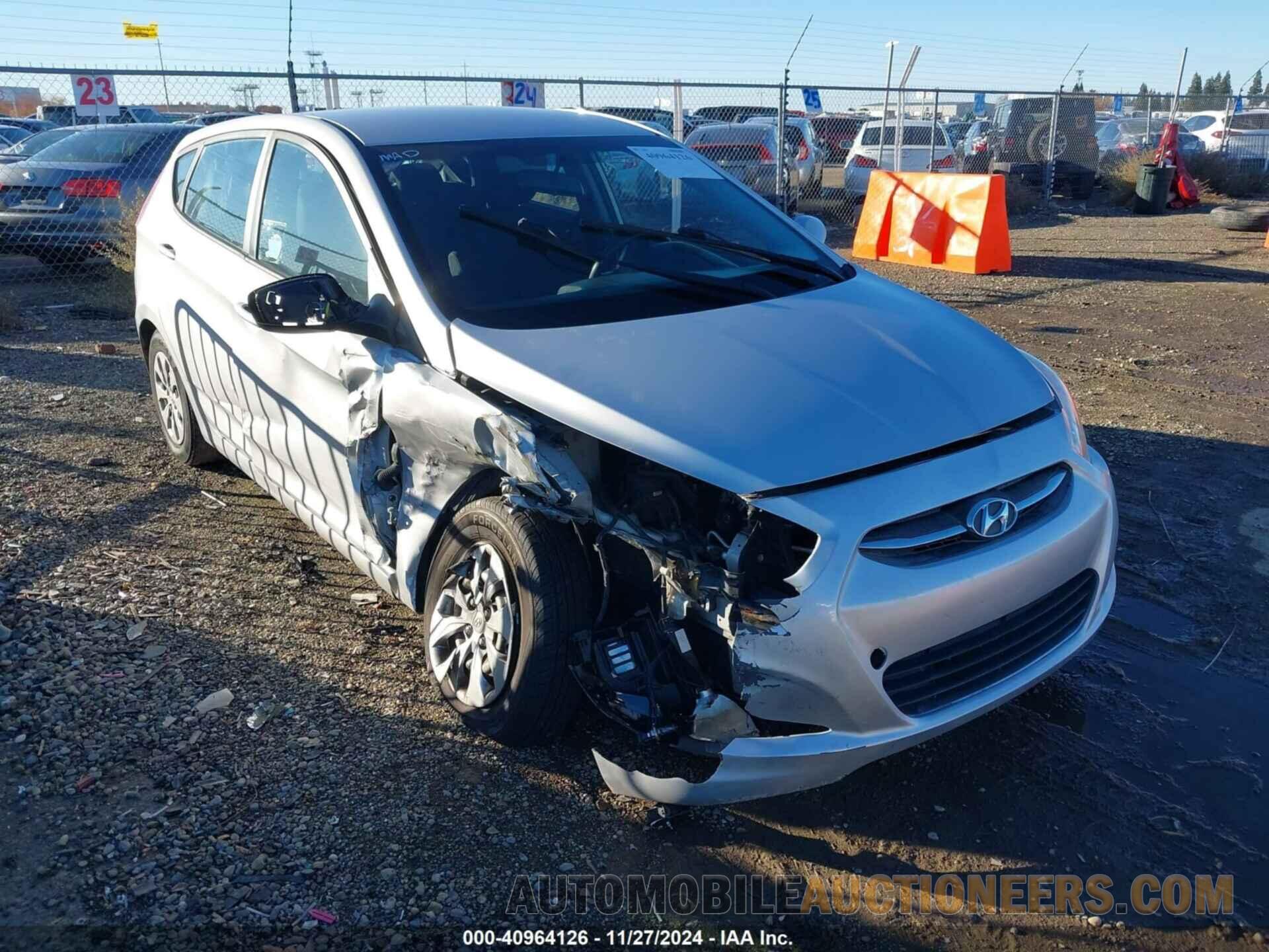 KMHCT5AE9GU283640 HYUNDAI ACCENT 2016