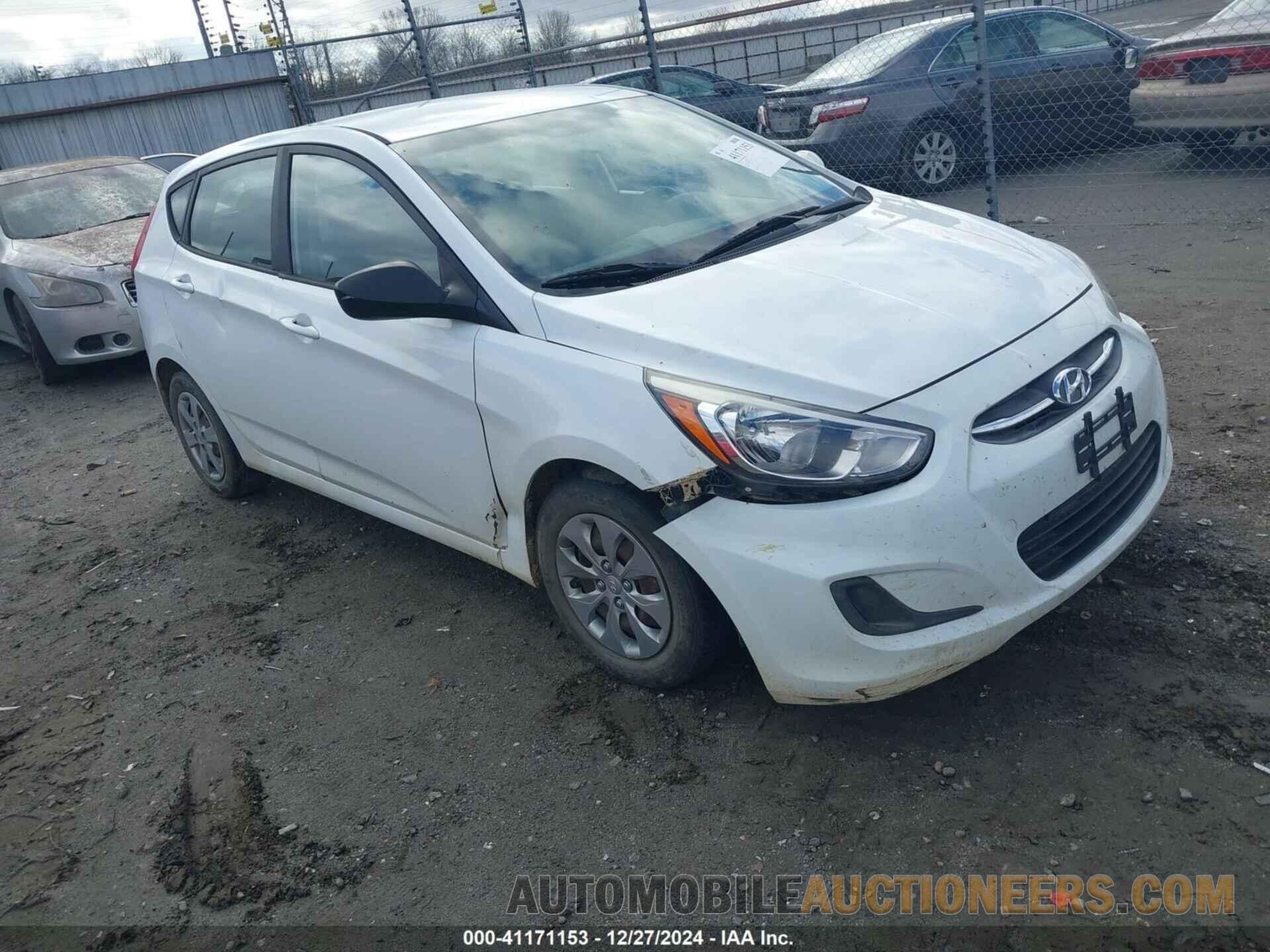 KMHCT5AE9GU288773 HYUNDAI ACCENT 2016