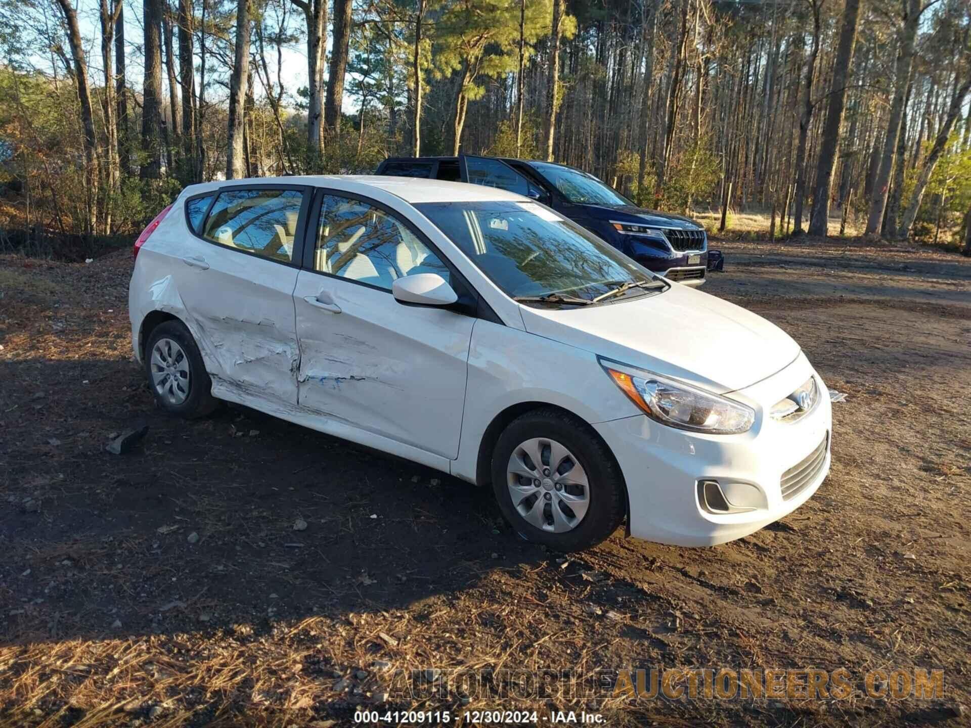 KMHCT5AE9GU290829 HYUNDAI ACCENT 2016