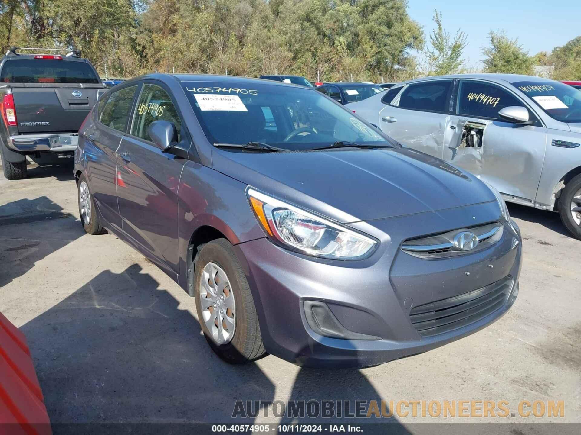 KMHCT5AE9HU325029 HYUNDAI ACCENT 2017