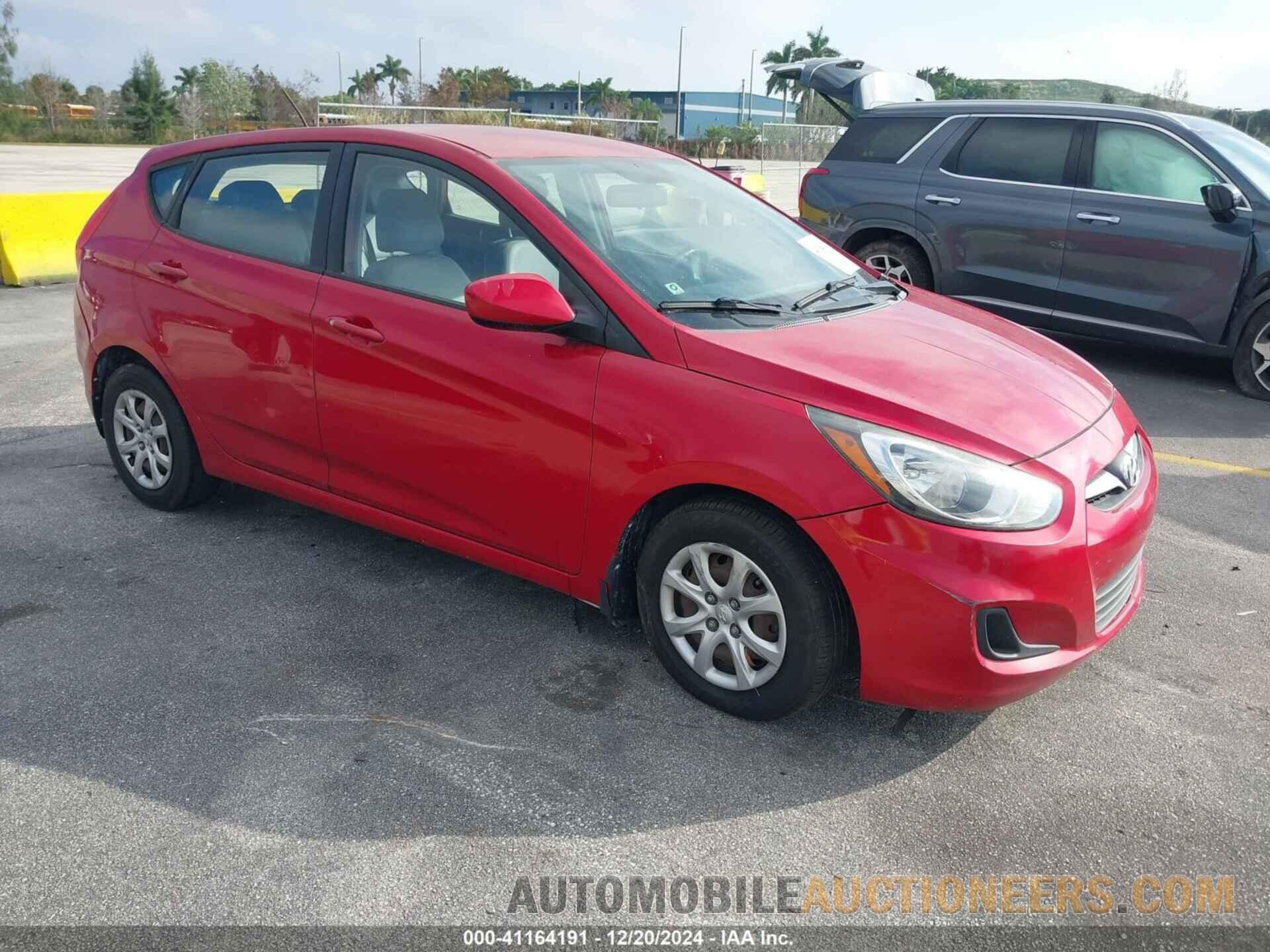 KMHCT5AEXDU103870 HYUNDAI ACCENT 2013