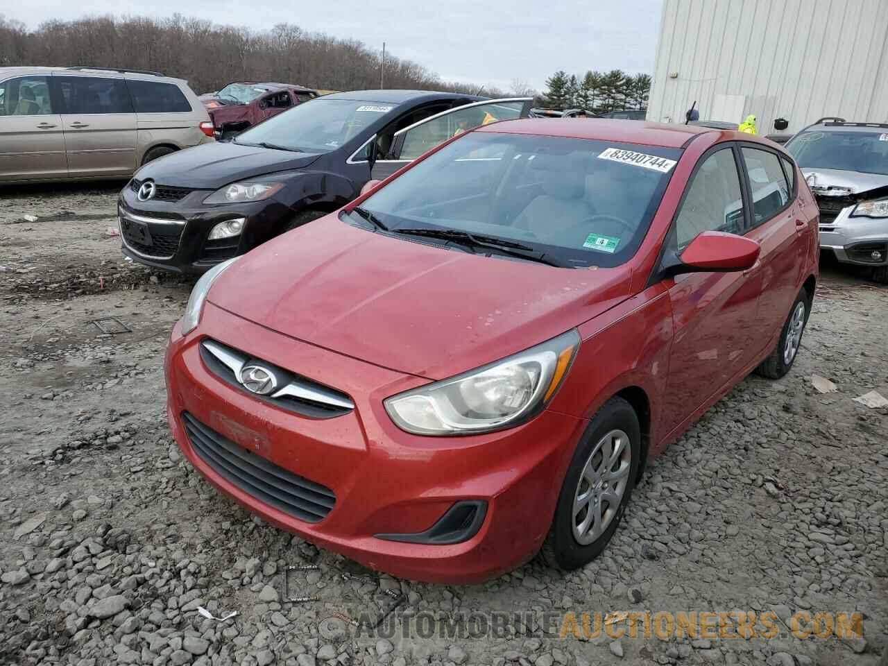 KMHCT5AEXDU137369 HYUNDAI ACCENT 2013