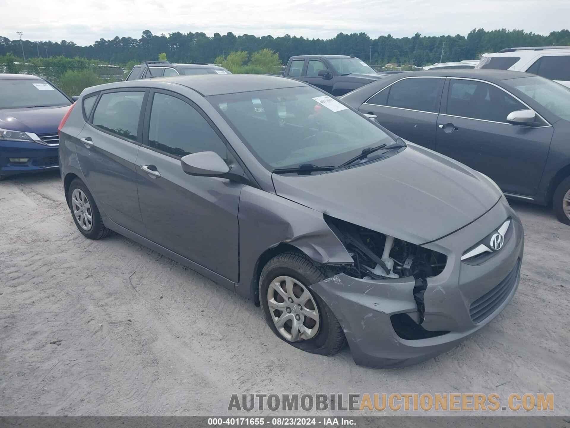 KMHCT5AEXEU153573 HYUNDAI ACCENT 2014