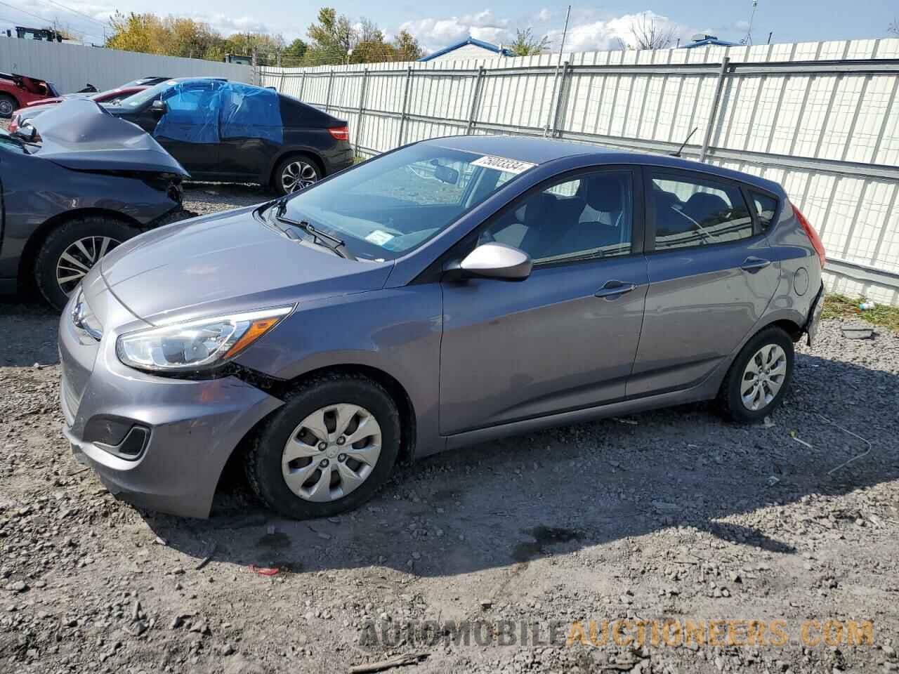 KMHCT5AEXGU271044 HYUNDAI ACCENT 2016