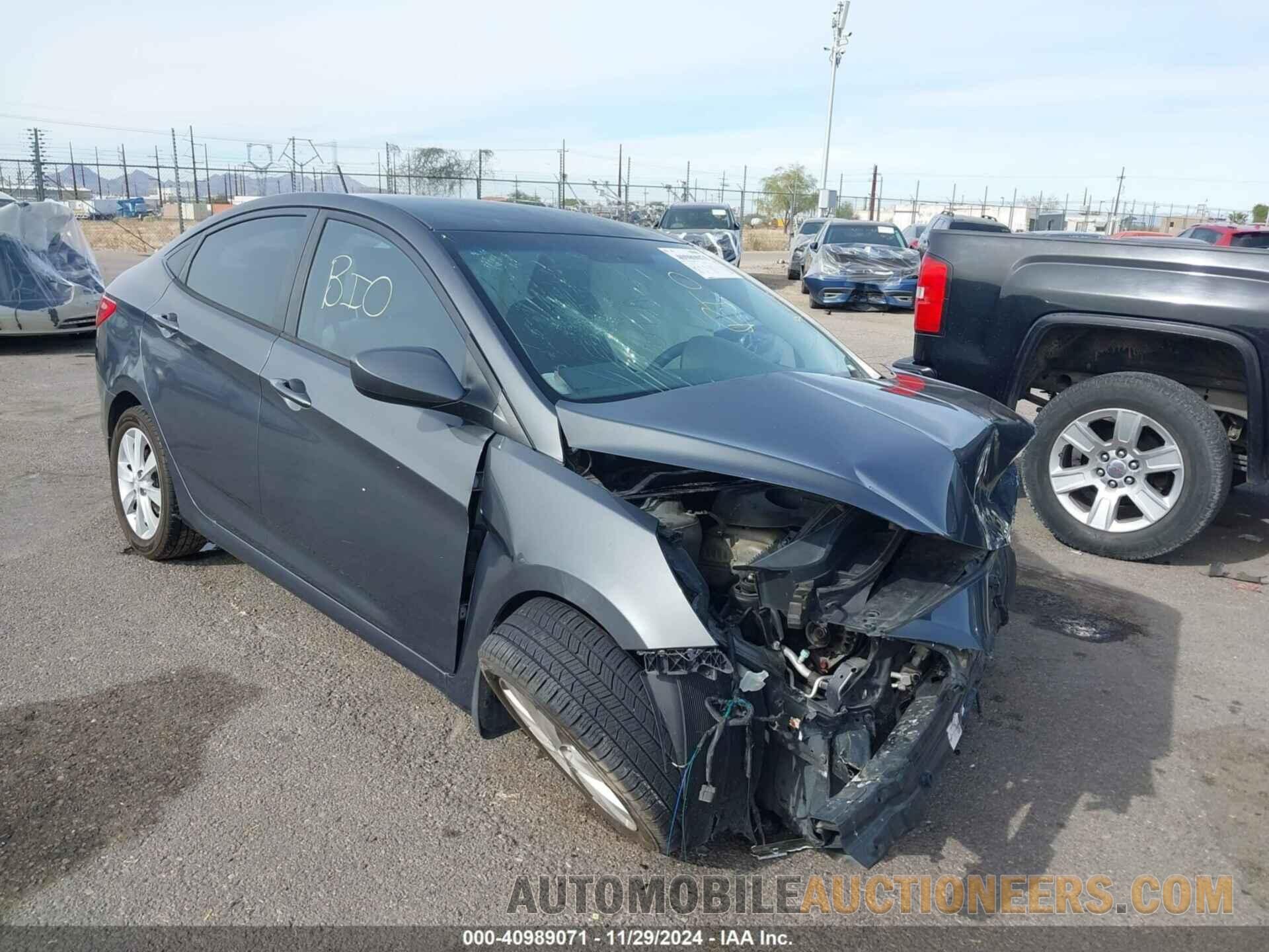 KMHCU4AE0CU098054 HYUNDAI ACCENT 2012