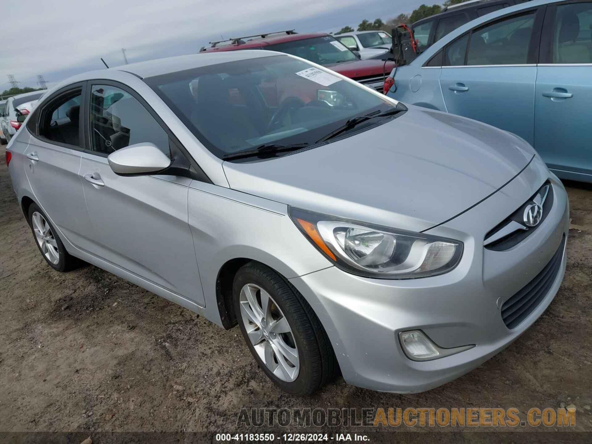 KMHCU4AE0DU580220 HYUNDAI ACCENT 2013