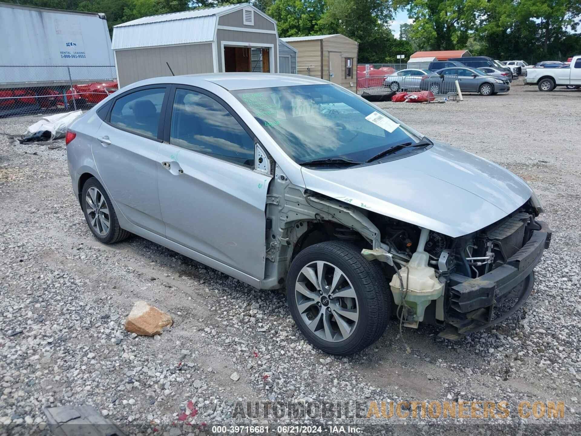 KMHCU4AE0FU805447 HYUNDAI ACCENT 2015