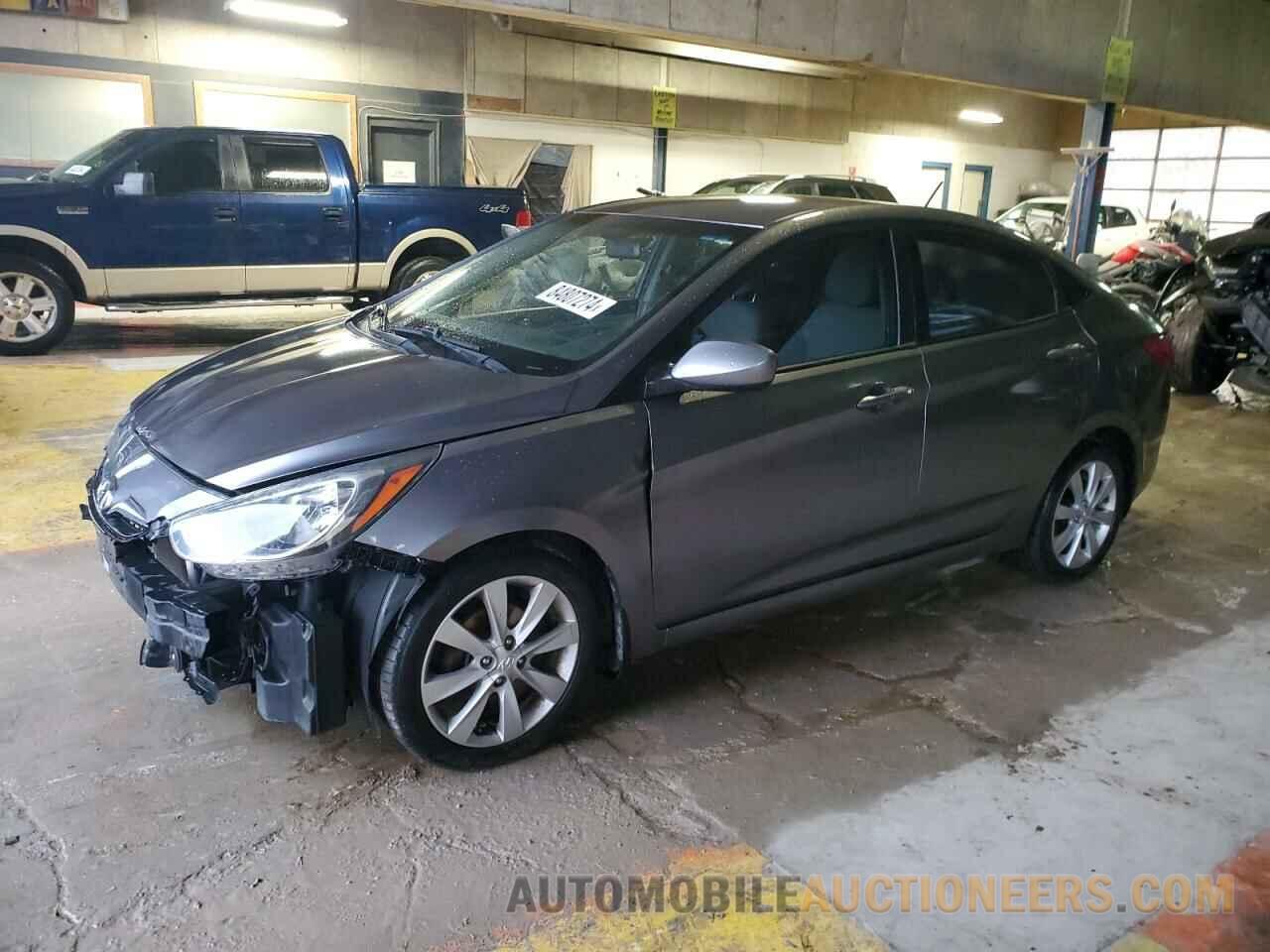 KMHCU4AE1DU579819 HYUNDAI ACCENT 2013