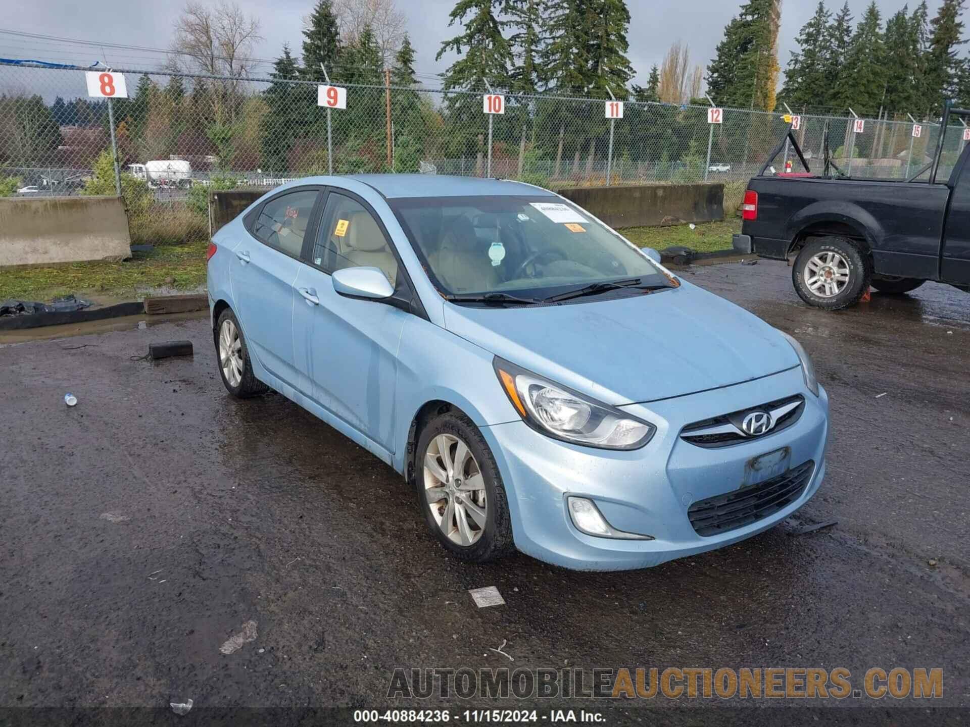 KMHCU4AE2DU461665 HYUNDAI ACCENT 2013