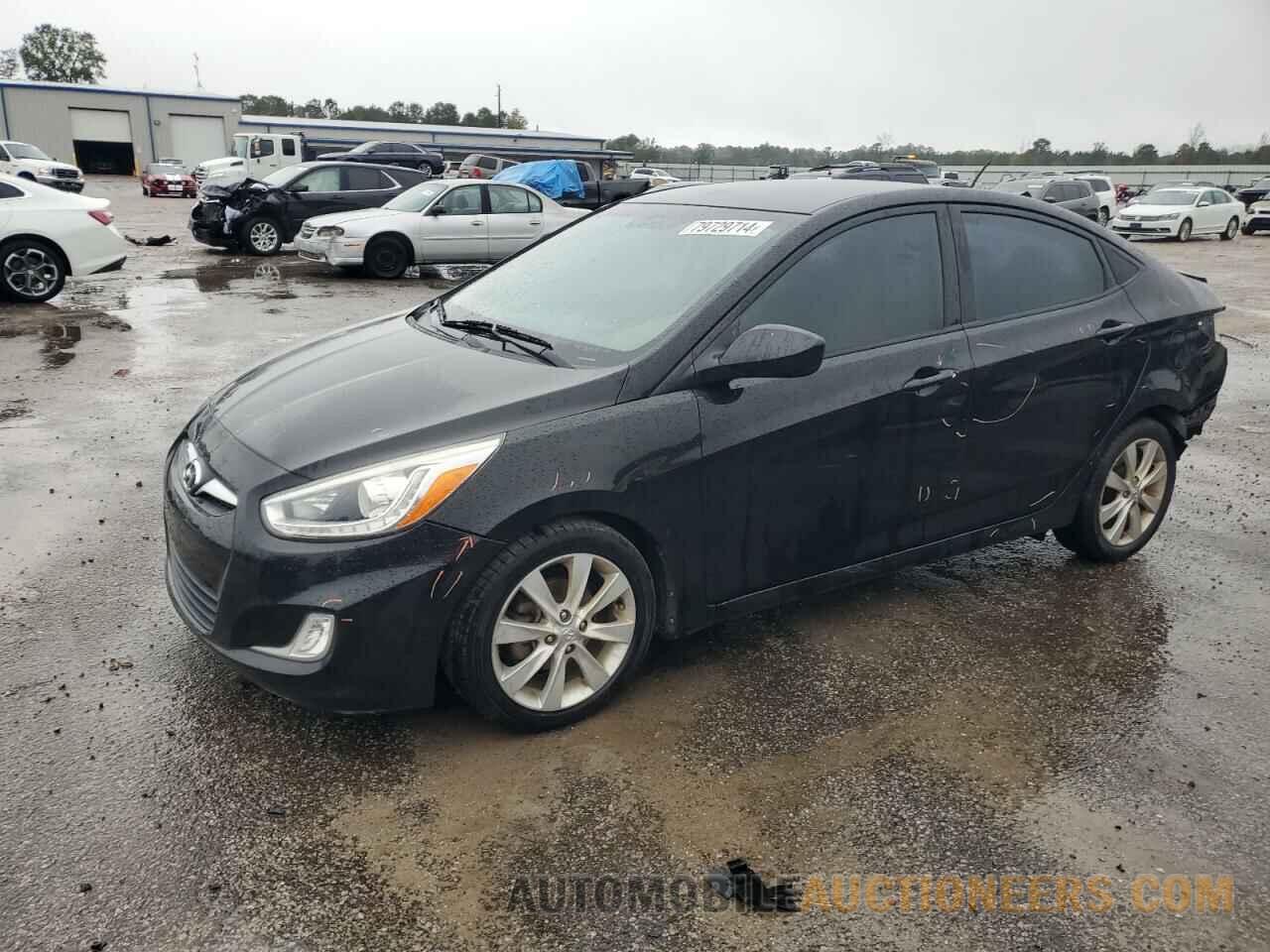 KMHCU4AE2EU611808 HYUNDAI ACCENT 2014