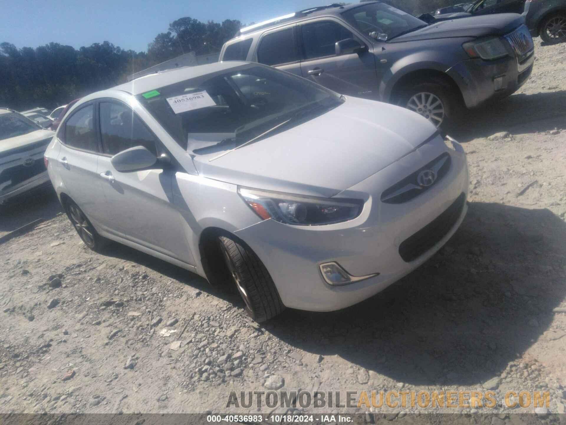 KMHCU4AE3EU769560 HYUNDAI ACCENT 2014