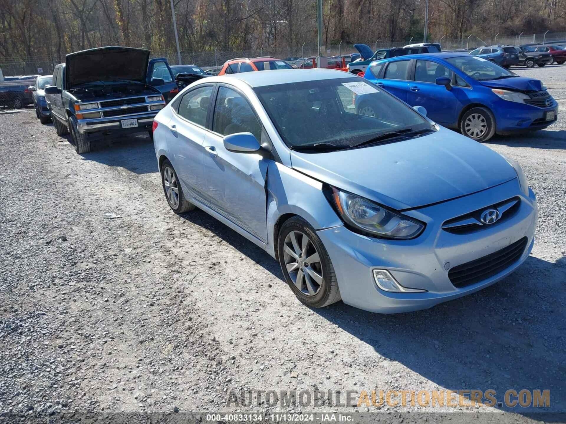 KMHCU4AE4CU069091 HYUNDAI ACCENT 2012