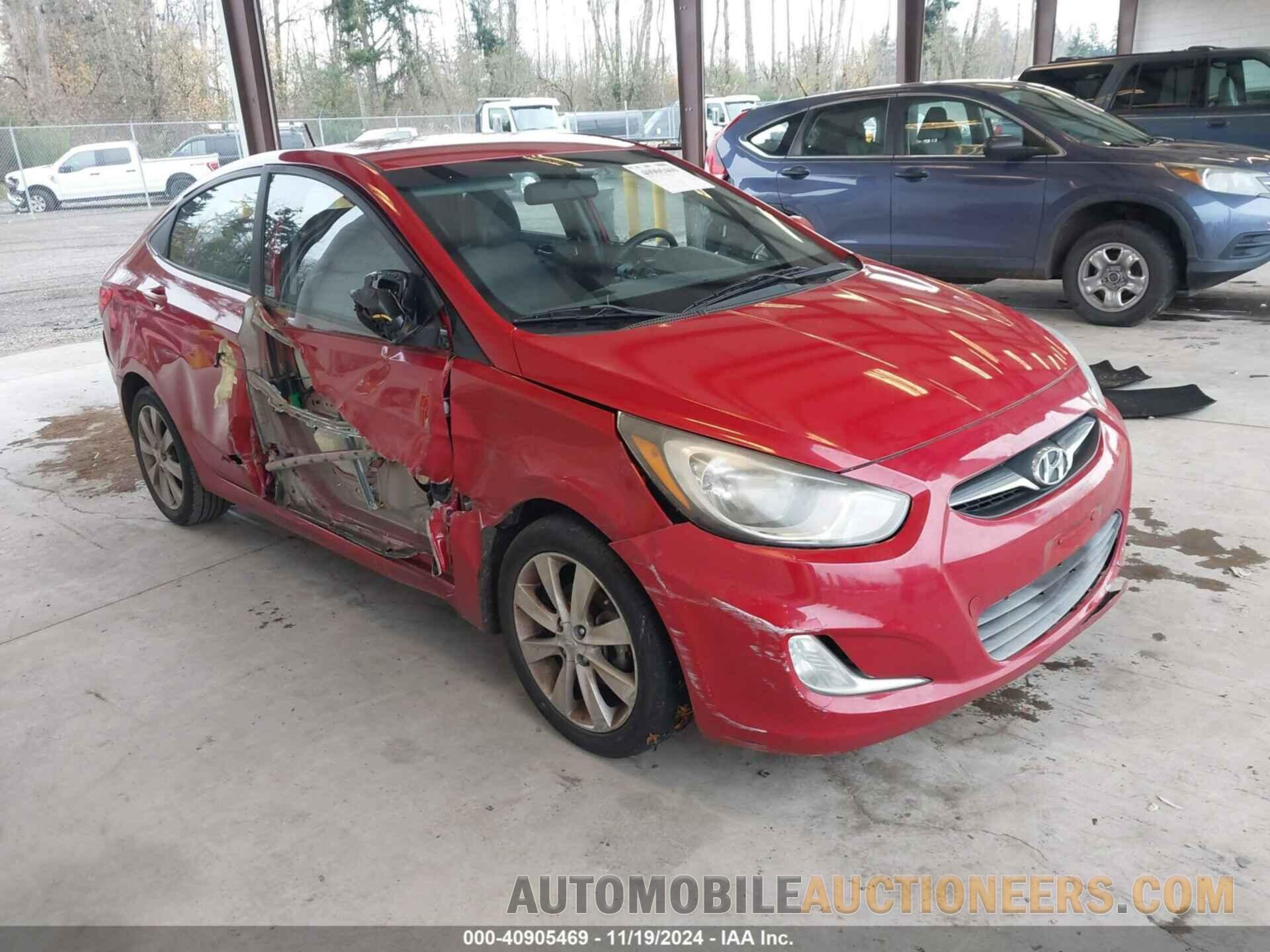 KMHCU4AE4CU186718 HYUNDAI ACCENT 2012